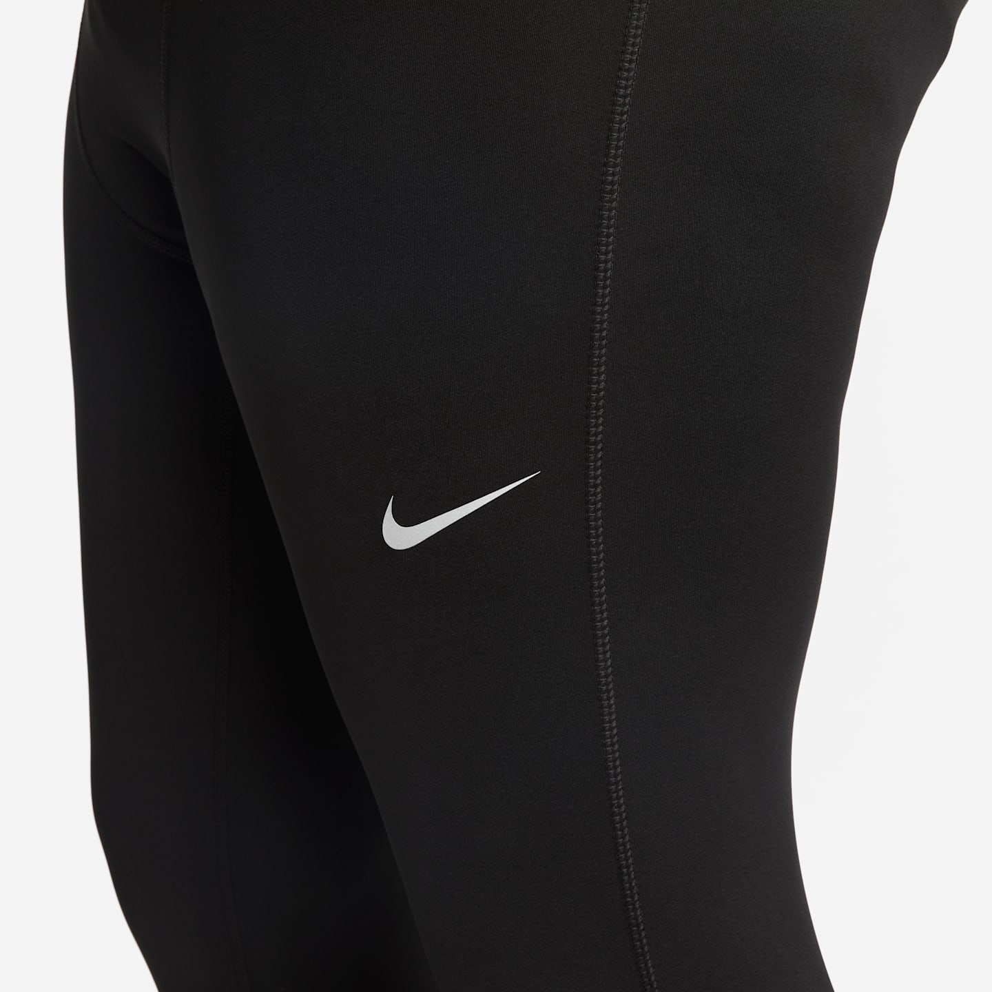 Мужские леггинсы Nike Challenger Dri-FIT Running Tights, цвет: Чёрный — фото 12