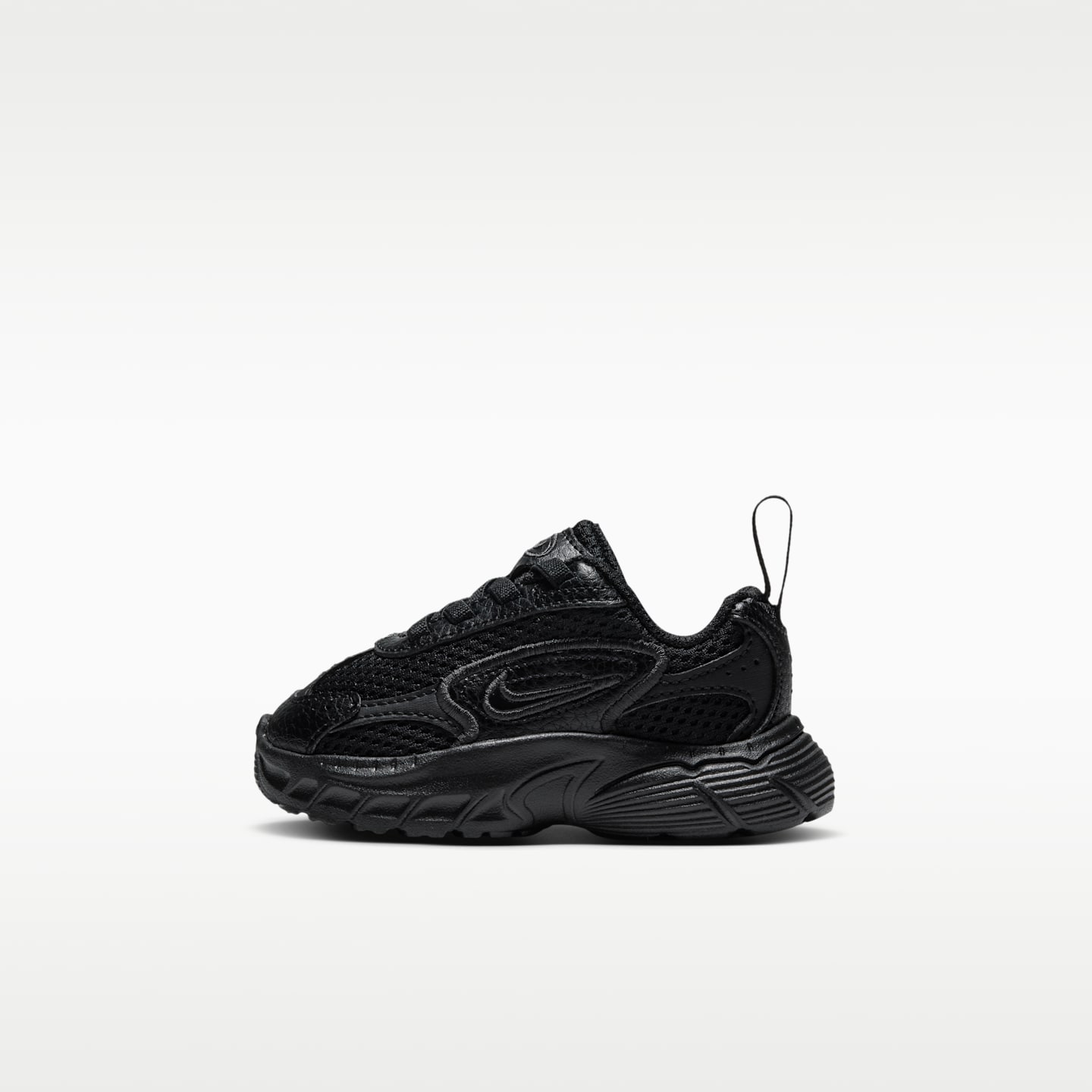 Детские кроссовки Nike Stratos Shift 2000 Baby/Toddler Shoes, цвет: Чёрный / Серый — фото 1