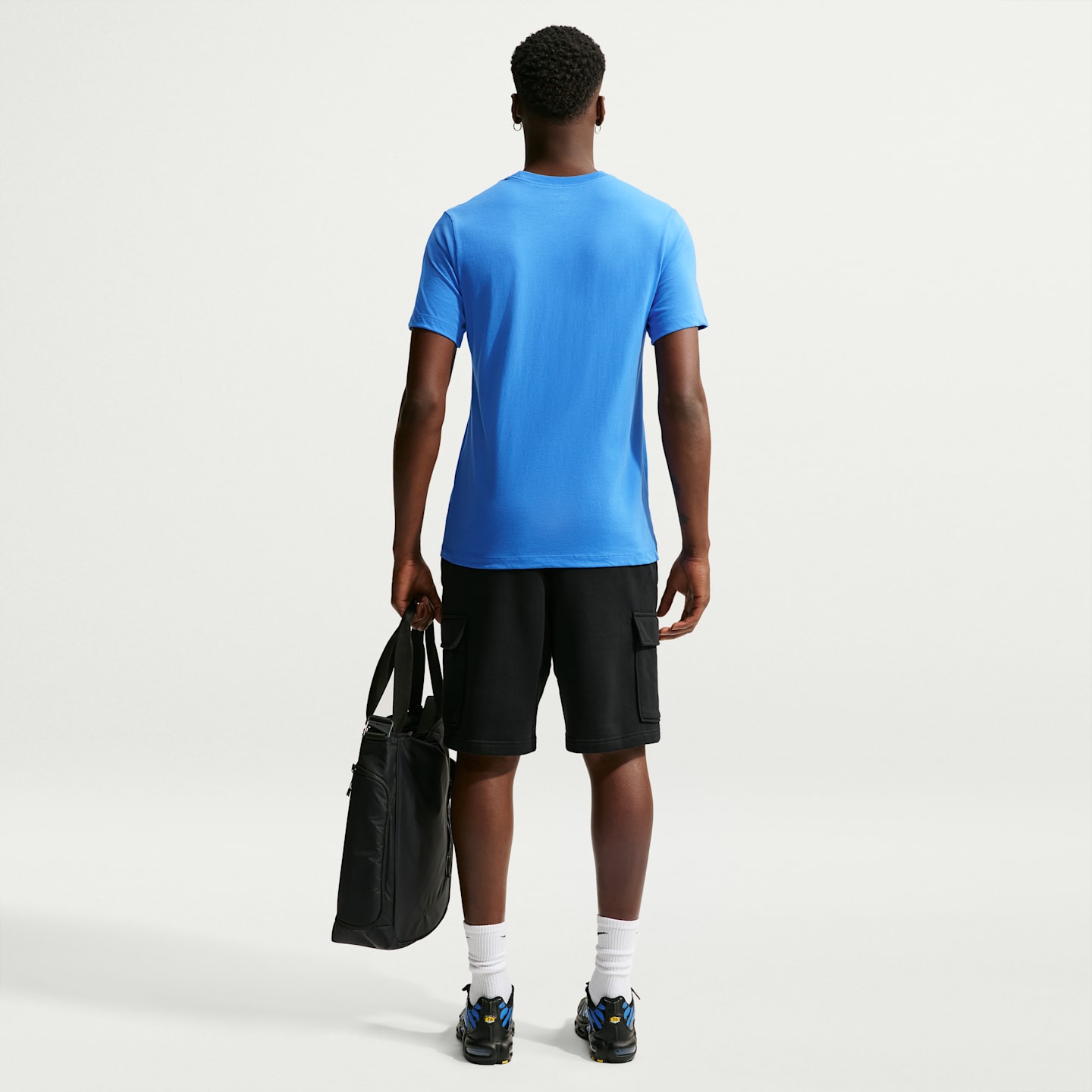 Мужская футболка Nike Sportswear, цвет: Синий — фото 5