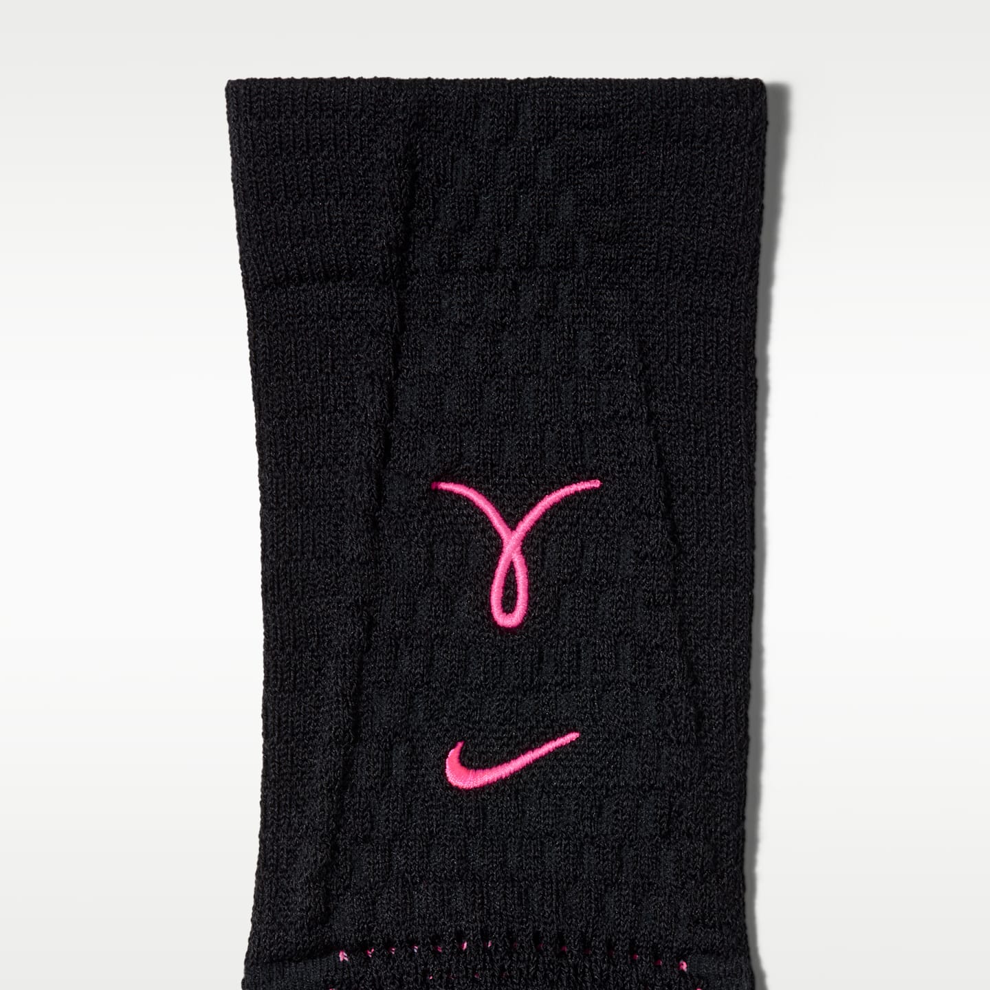 Носки Unicorn ADV для мужчин, средней высоты, с амортизацией — Nike, цвет: Чёрный / Розовый — фото 6