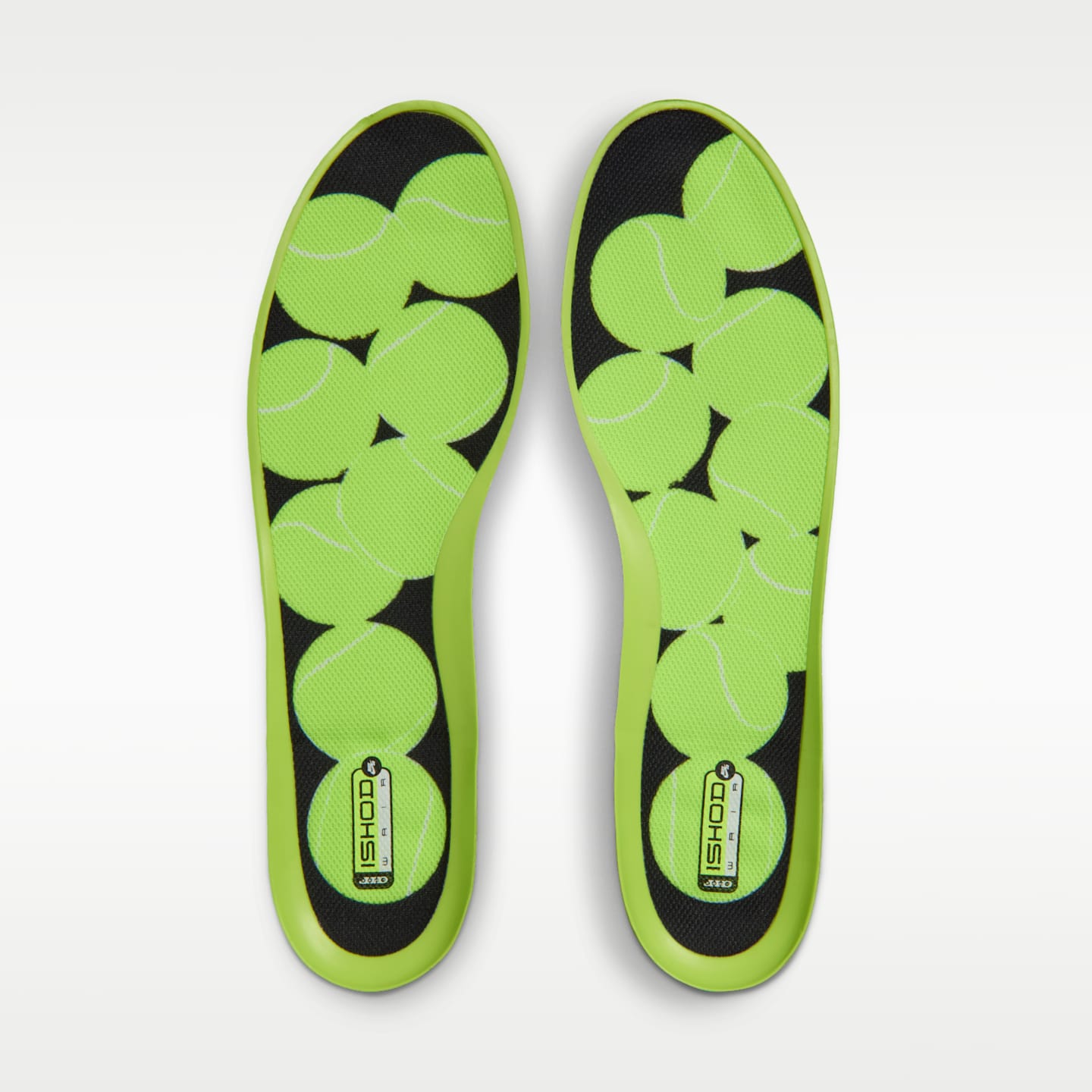 Женские кроссовки Nike Air Max Ishod Premium Skate, цвет: Кислотно-жёлтый / Чёрный — фото 9
