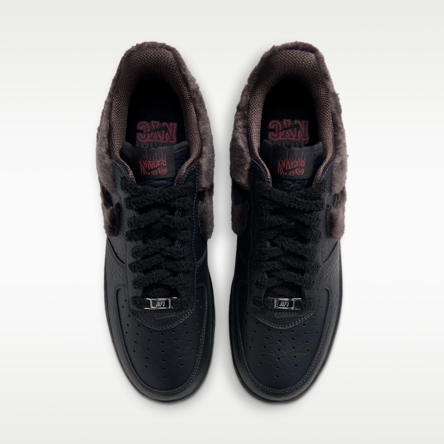 Мужские кроссовки Nike Air Force 1 Low Retro Halloween, цвет: Коричневый / Чёрный — фото 4