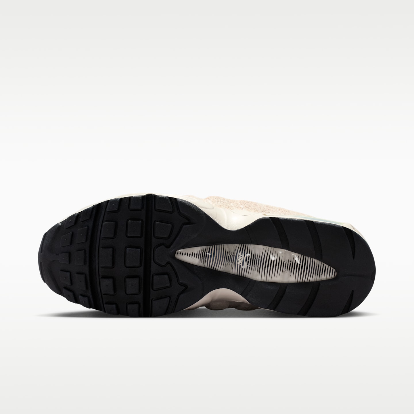 Мужские кроссовки Nike Air Max 95 Big Bubble, цвет: Малиновый / Серый — фото 2