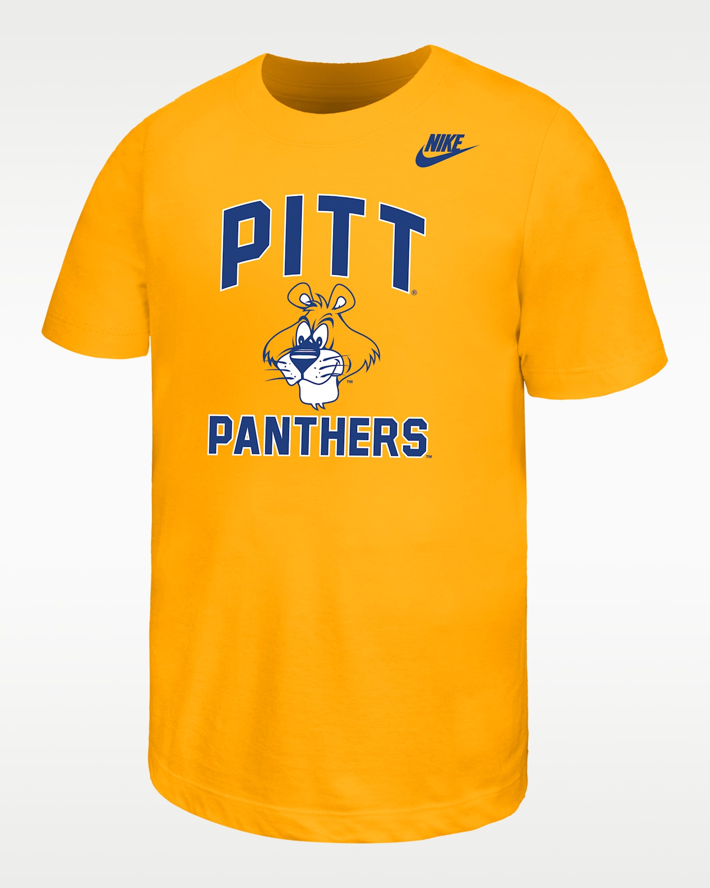Детская футболка Nike Pittsburgh Panthers Football, цвет: Золотой — фото 2