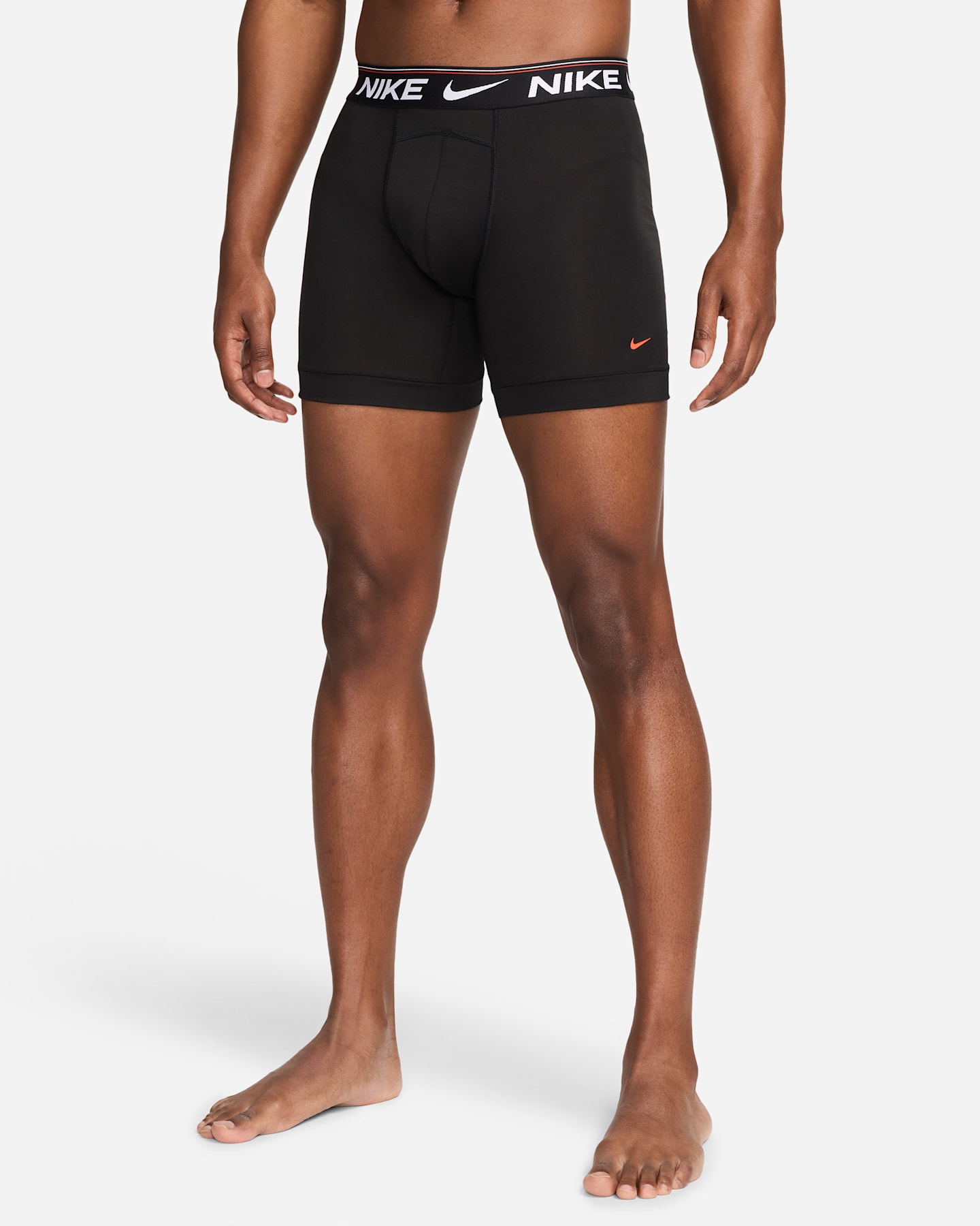 Мужские трусы-боксеры Nike Ultra Comfort Dri-FIT, набор из 3 шт, цвет: Чёрный — фото 11