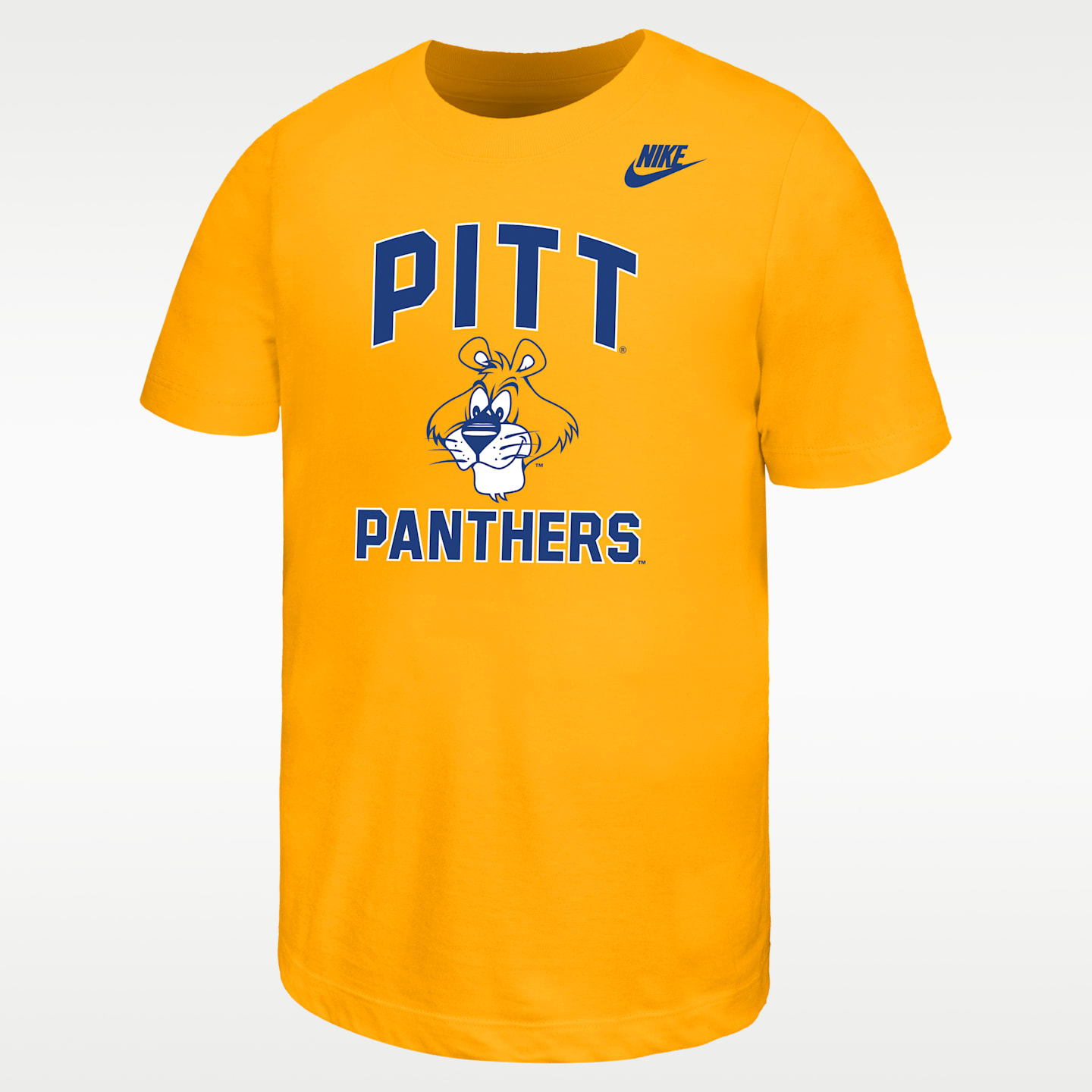 Детская футболка Nike Pittsburgh Panthers Football, цвет: Золотой — фото 1