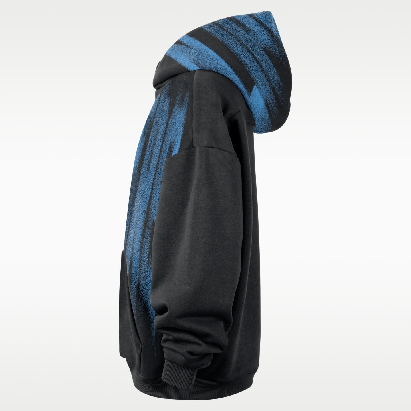 Мужское худи Nike LA Clippers Standard Issue Therma-FIT Fleece Basketball, цвет: Чёрный / Белый — фото 3