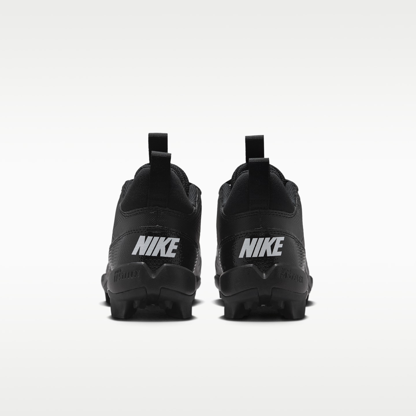 Детские бутсы Nike Alpha Menace 4 Shark Football Cleats, цвет: Чёрный / Белый — фото 6