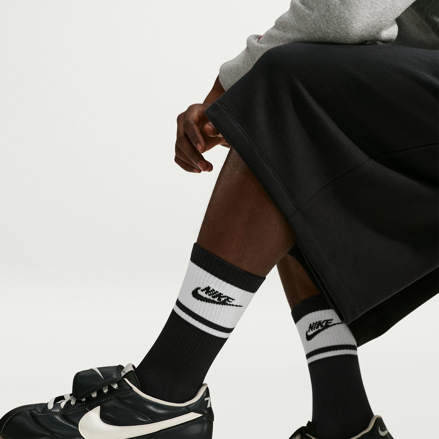 Носки Everyday Elevated для мужчин, средней высоты, 3 шт. — Nike, цвет: Чёрный — фото 6