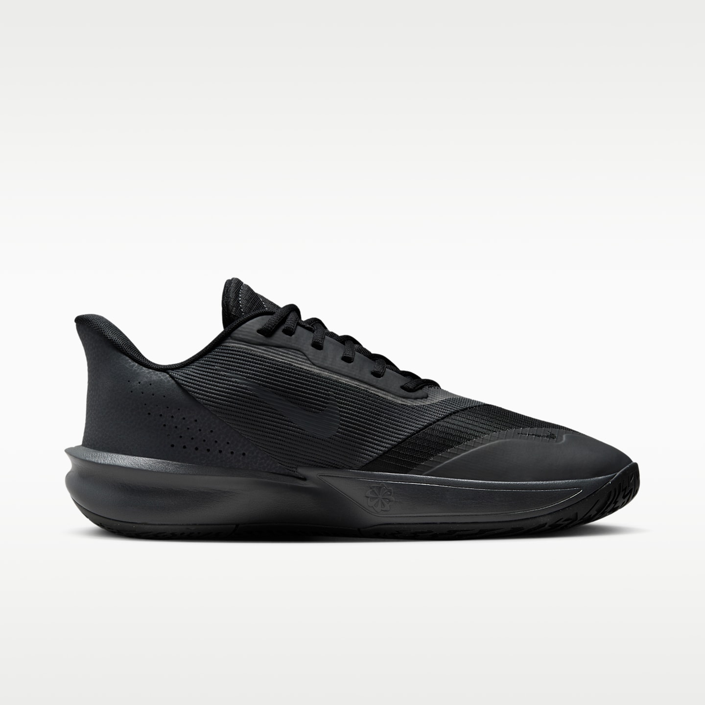 Мужские кроссовки Nike Precision 7 Basketball, цвет: Чёрный / Антрацитовый — фото 3