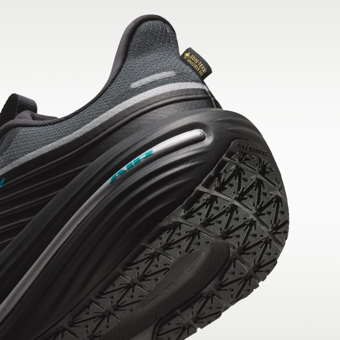 Мужские кроссовки Nike Winflo 12 GORE-TEX Waterproof Road Running, цвет: Антрацитовый / Чёрный — фото 8