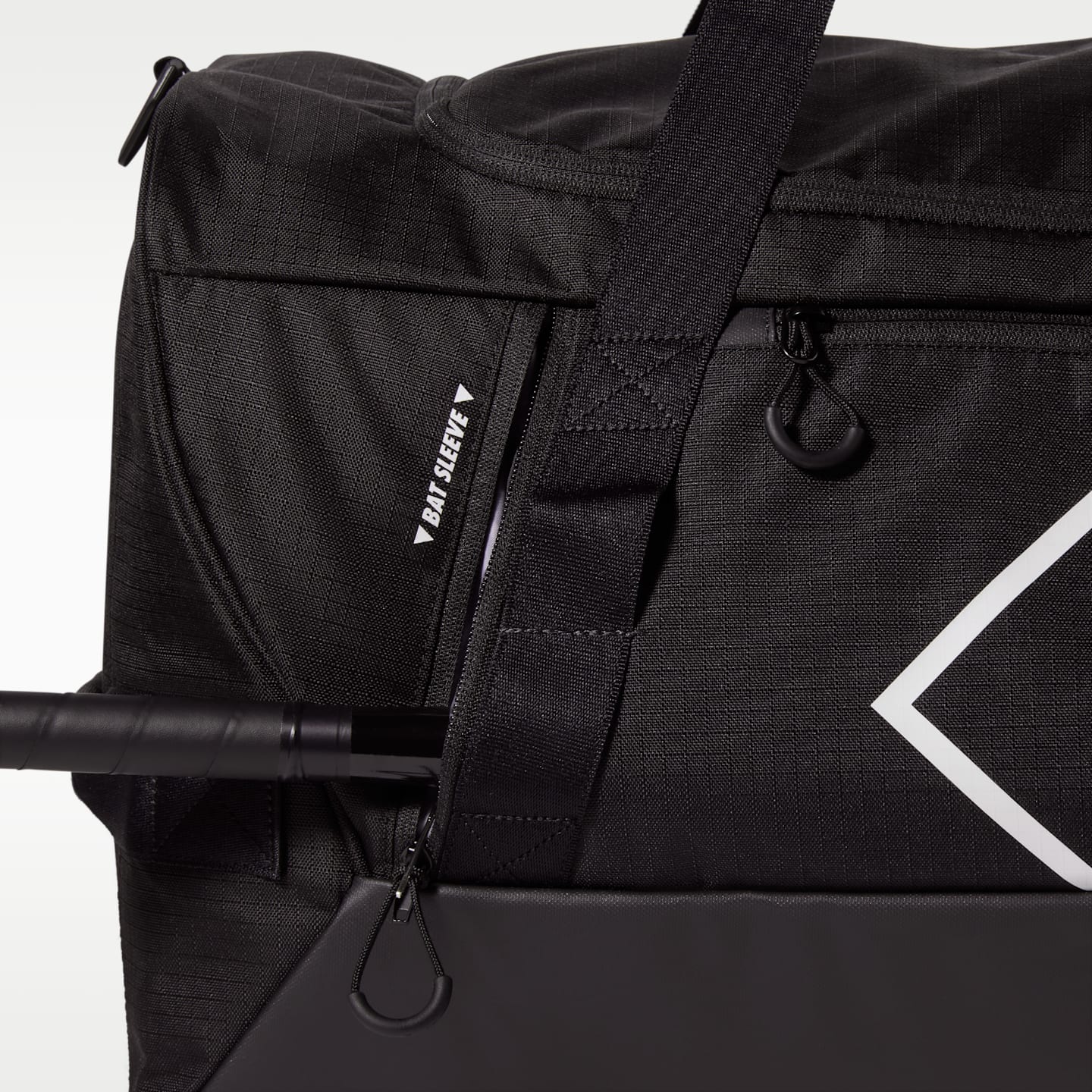 Спортивная сумка Nike Diamond Duffel, 72 л, цвет: Чёрный — фото 7