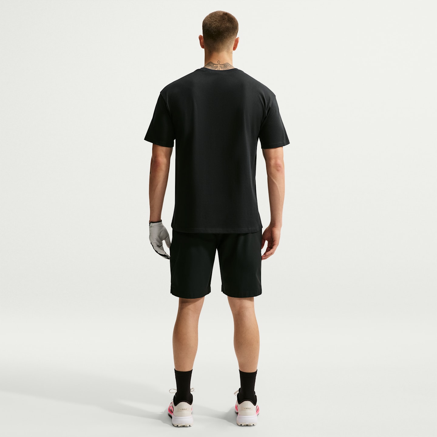 Мужская футболка для гольфа Nike Dri-FIT свободного кроя, цвет: Чёрный — фото 5