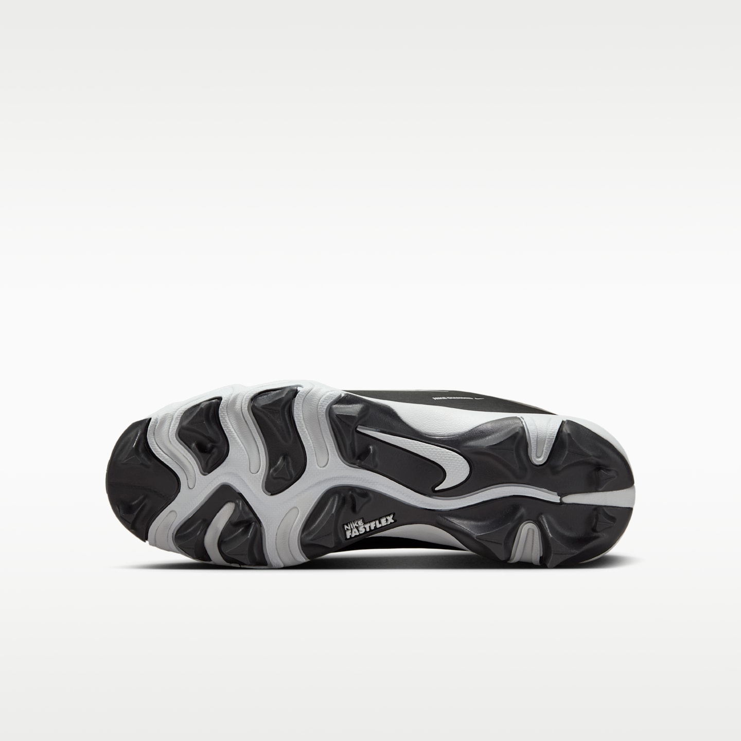 Детские бутсы Nike Hyperdiamond 4 Keystone Softball Cleats, цвет: Чёрный / Чистый платиновый — фото 2
