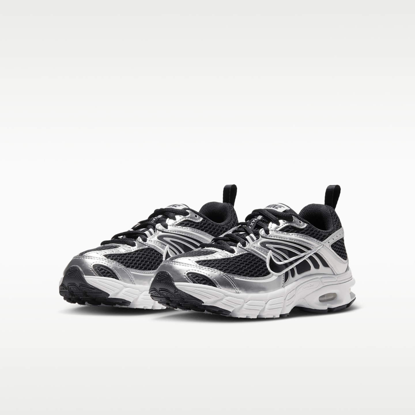 Детские кроссовки Nike Air Max Moto 2K, цвет: Чёрный / Серебряный — фото 5
