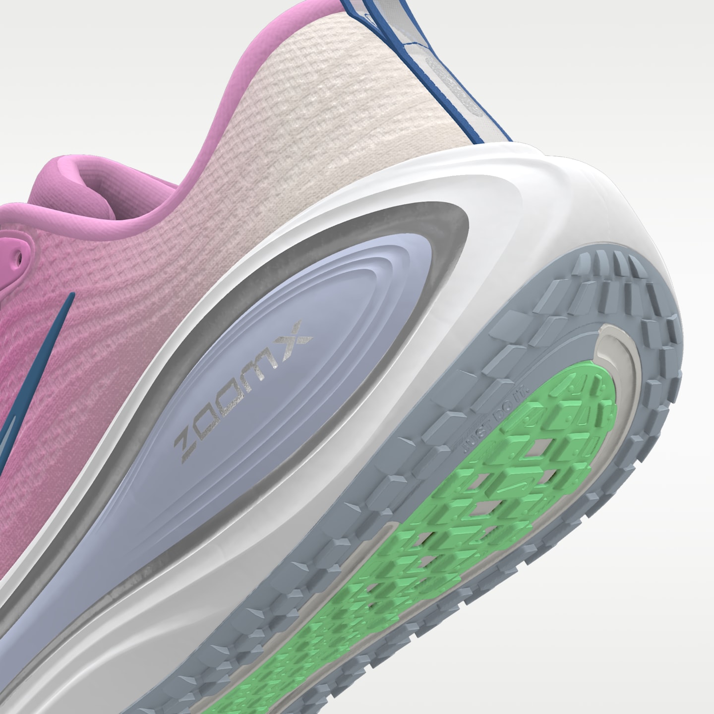 Женские беговые кроссовки Nike Vomero Plus By Brett Chody, цвет: Разноцветный — фото 8