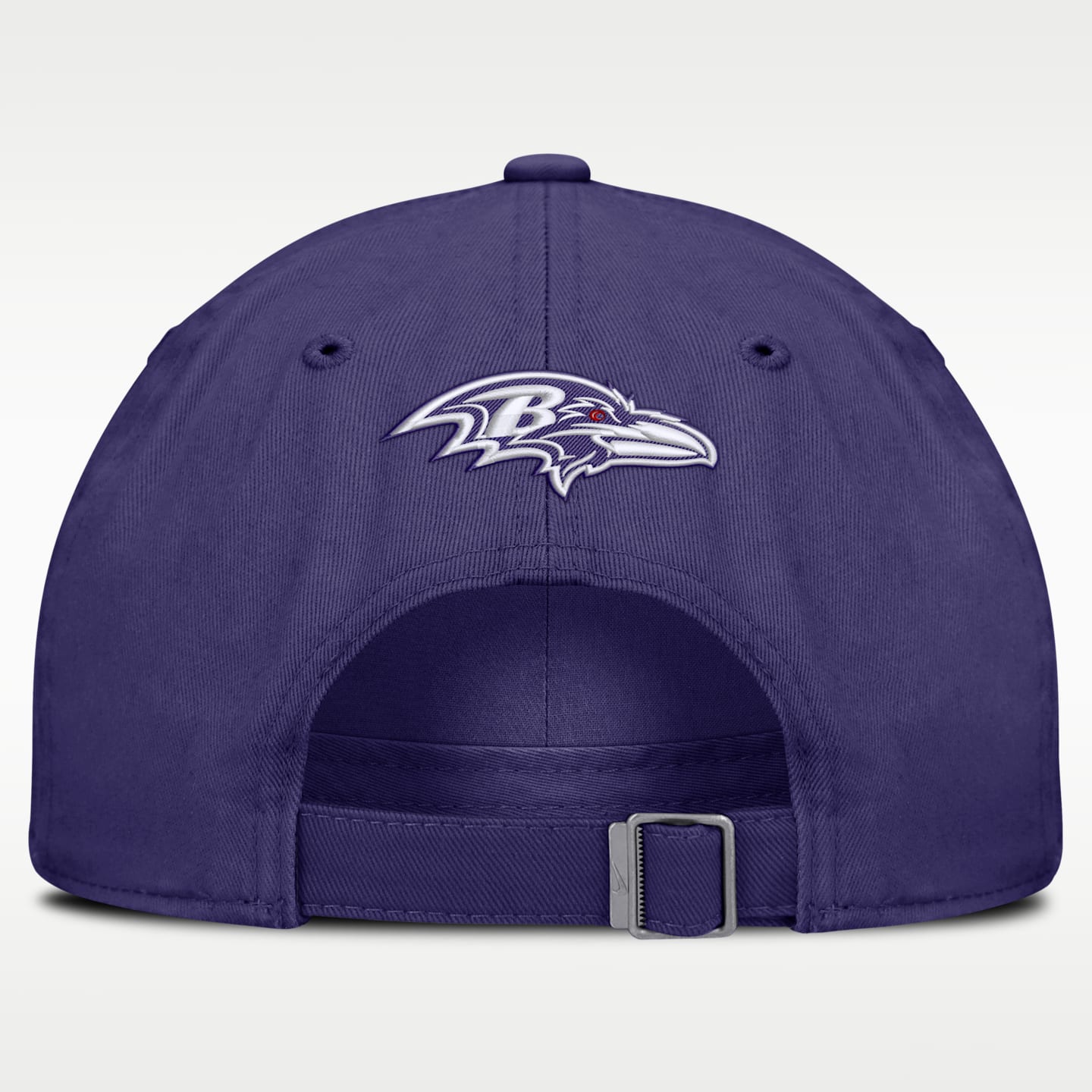 Мужская регулируемая бейсболка Nike Baltimore Ravens Primetime Club Wordmark NFL, цвет: Фиолетовый — фото 2
