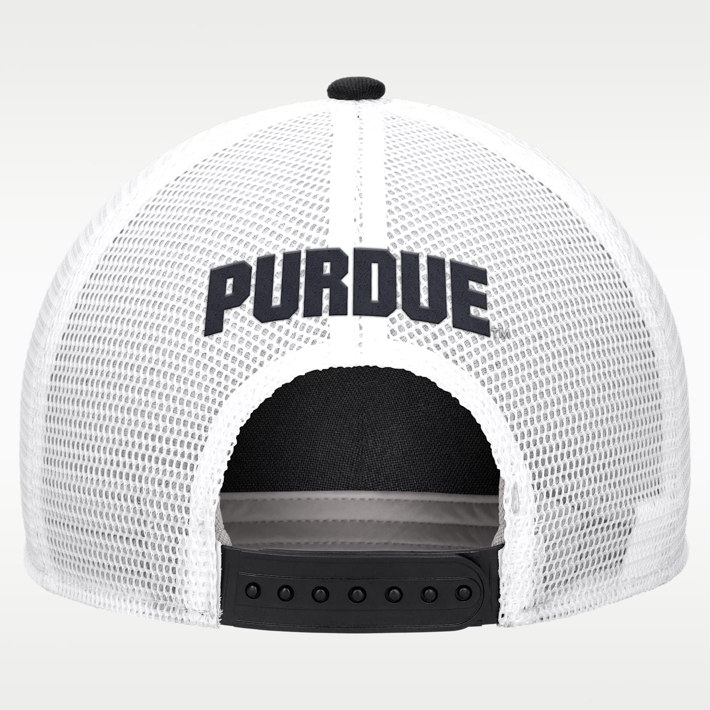Мужская регулируемая кепка-тракер Nike Purdue Sideline Rope, цвет: Чёрный — фото 2