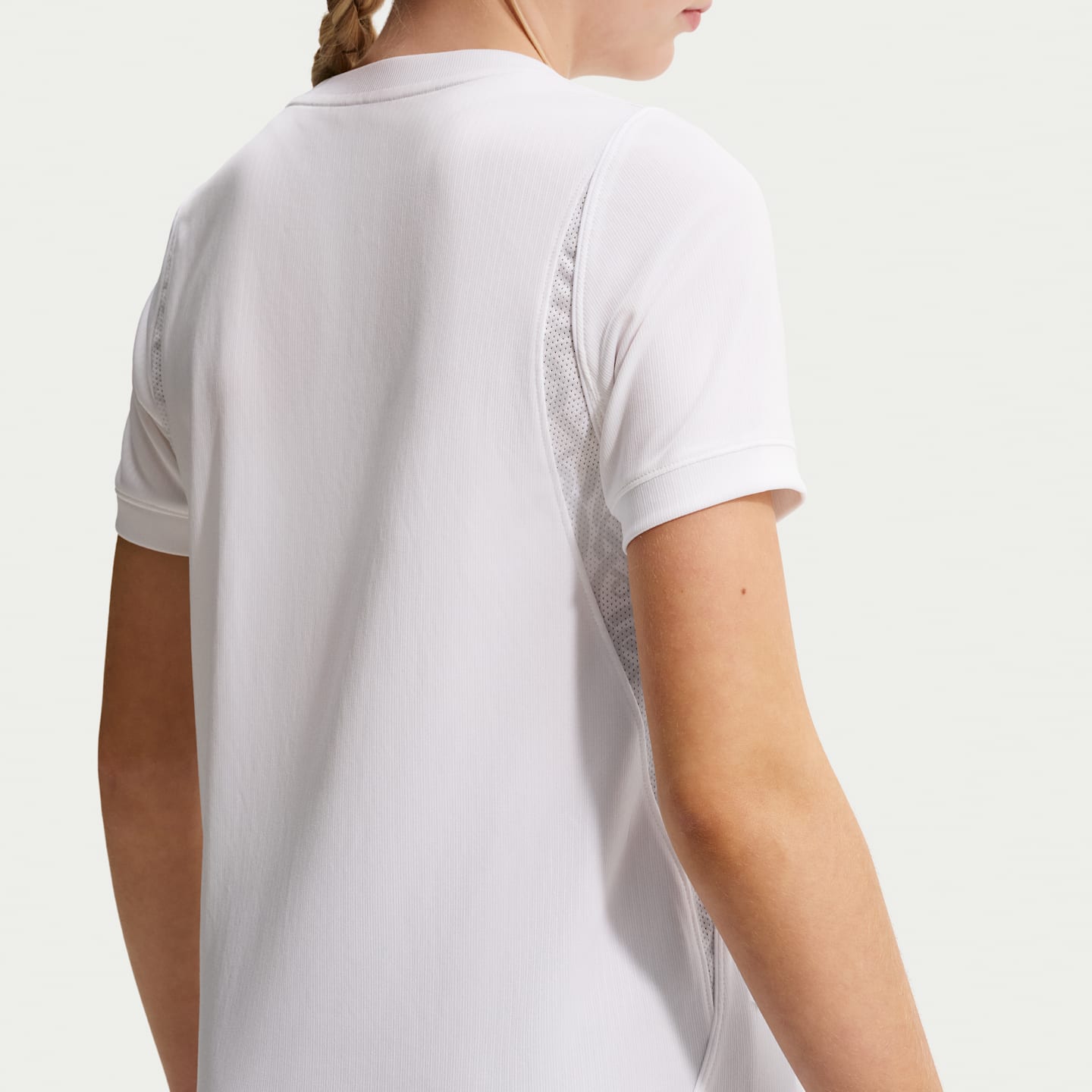 Детский топ Nike Norway 2026 Stadium Third Dri-FIT Soccer Replica Jersey, цвет: Белый / Чистый платиновый — фото 4