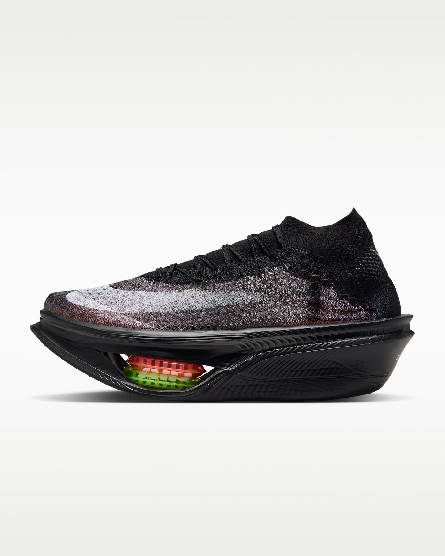 Мужские кроссовки Nike Apex Road Racing, цвет: Чёрный / Яркий малиновый — фото 10