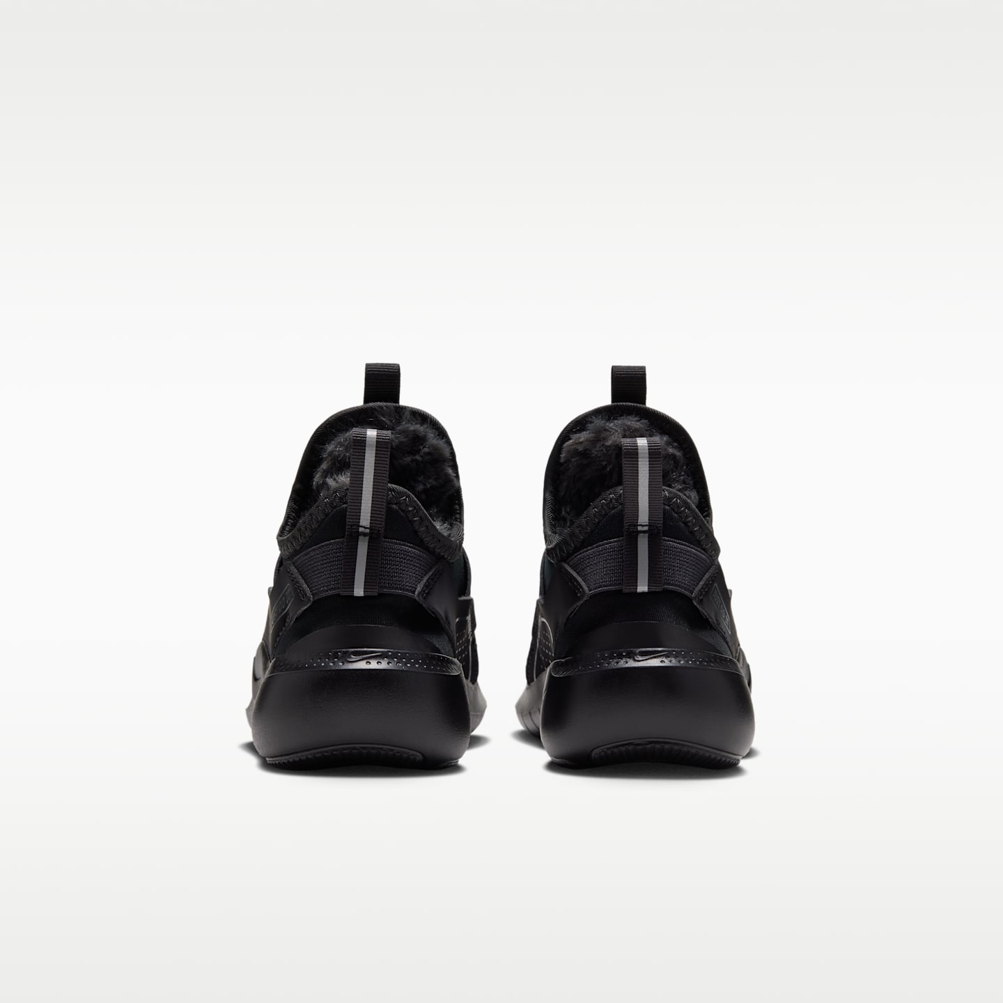 Детские утеплённые кроссовки Nike Flex Runner для малышей, цвет: Чёрный / Серый — фото 6