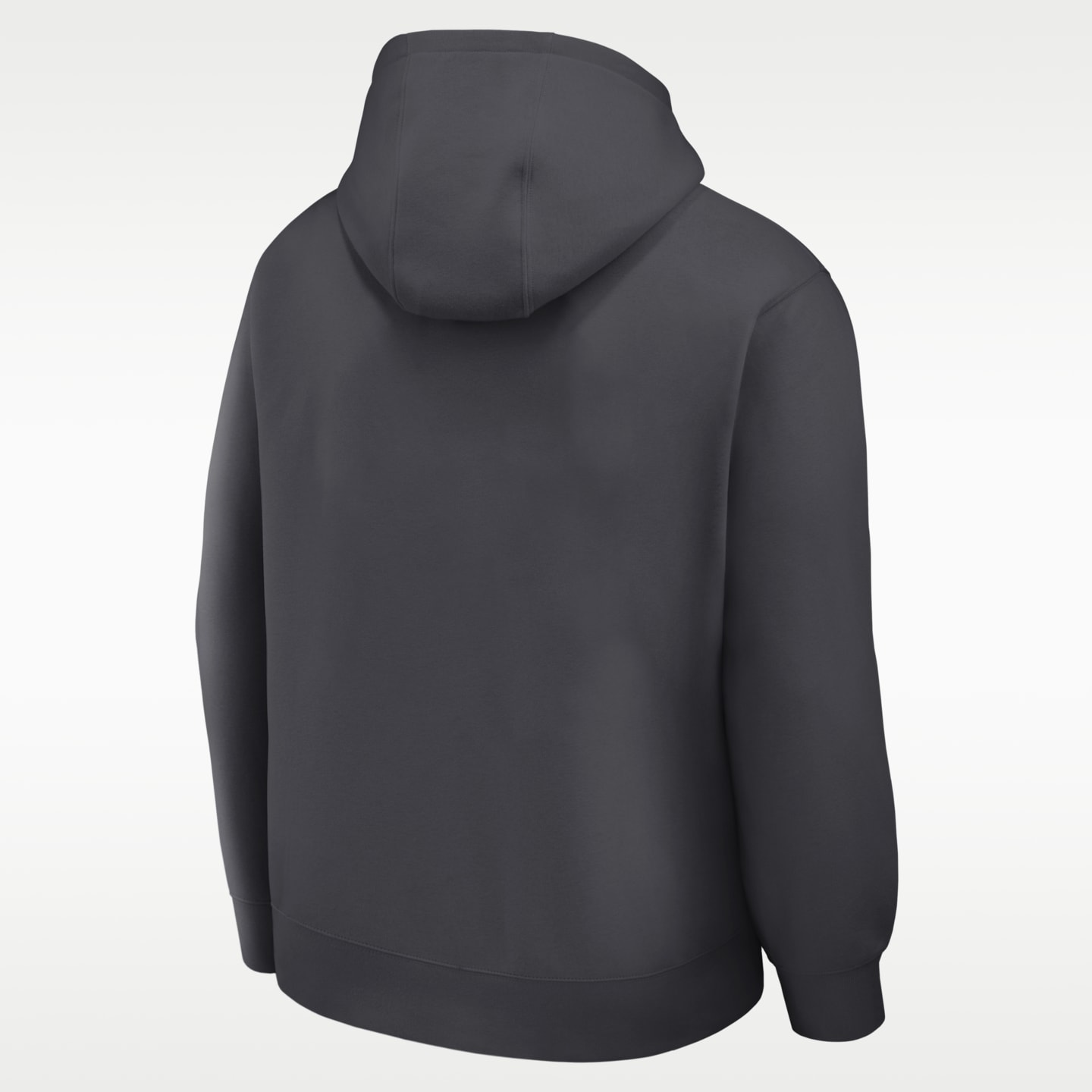Мужское худи Nike Chicago Cubs Washed Club MLB Pullover, цвет: Антрацитовый — фото 2