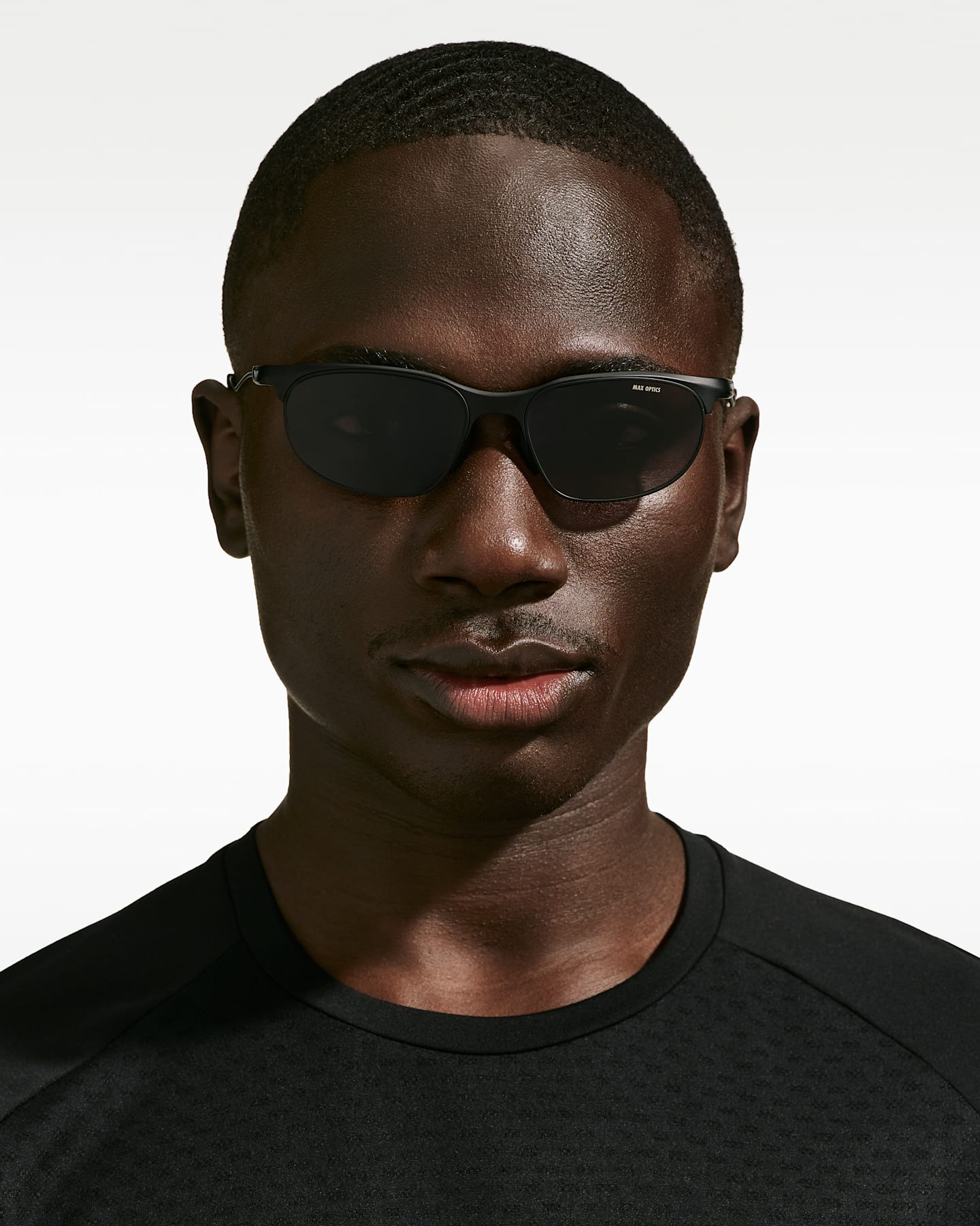 Солнцезащитные очки Nike Airelon Impact, цвет: Чёрный / Серый — фото 7