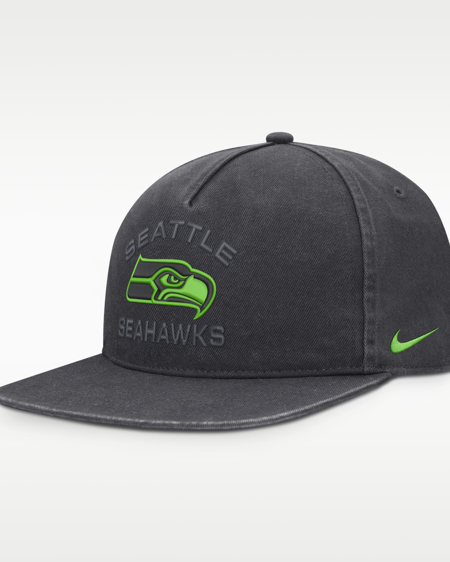Мужская регулируемая кепка Nike Seattle Seahawks Primetime Pro NFL, цвет: Антрацитовый — фото 3