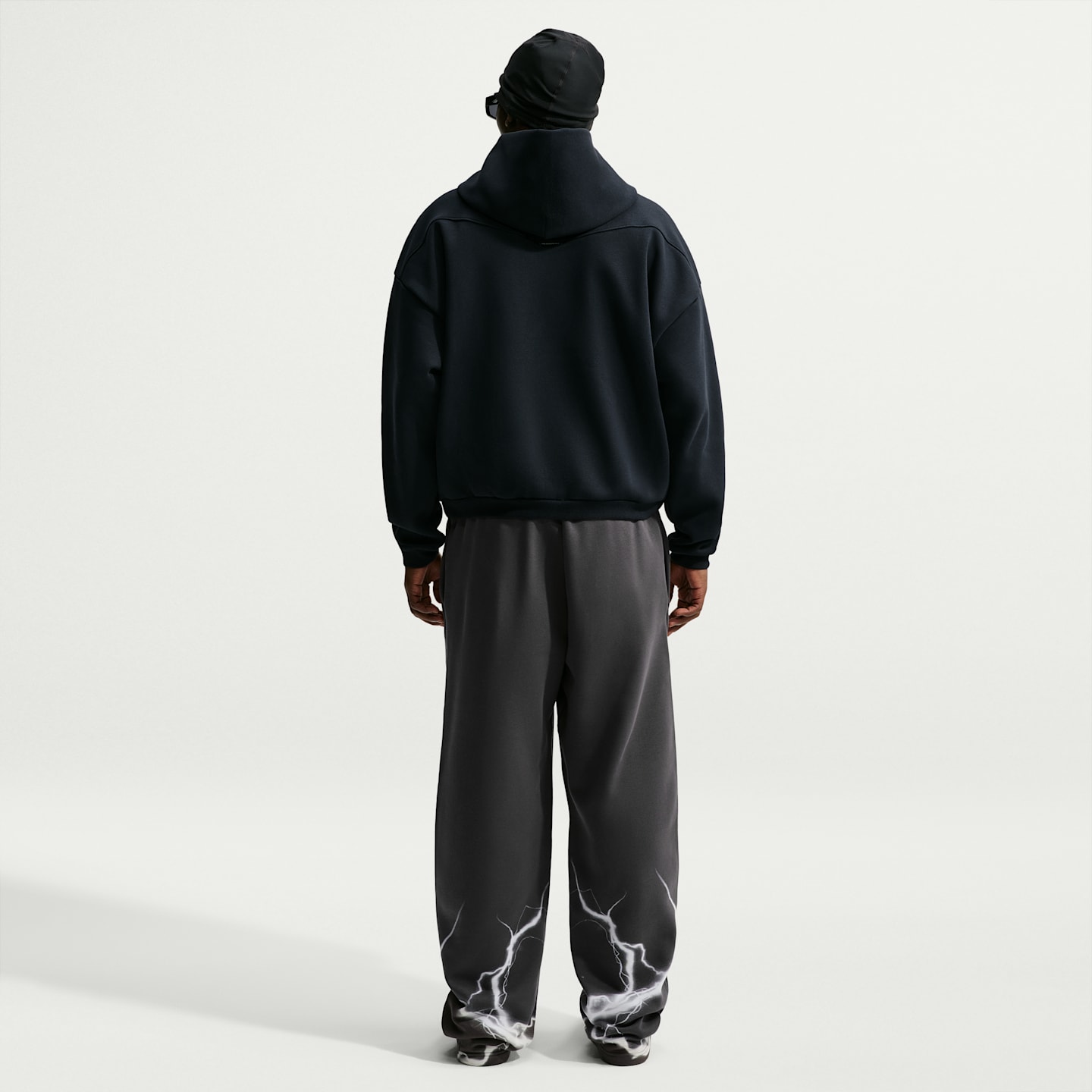 Мужские баскетбольные брюки Nike Standard Issue с начёсом, цвет: Антрацитовый / Белый — фото 5