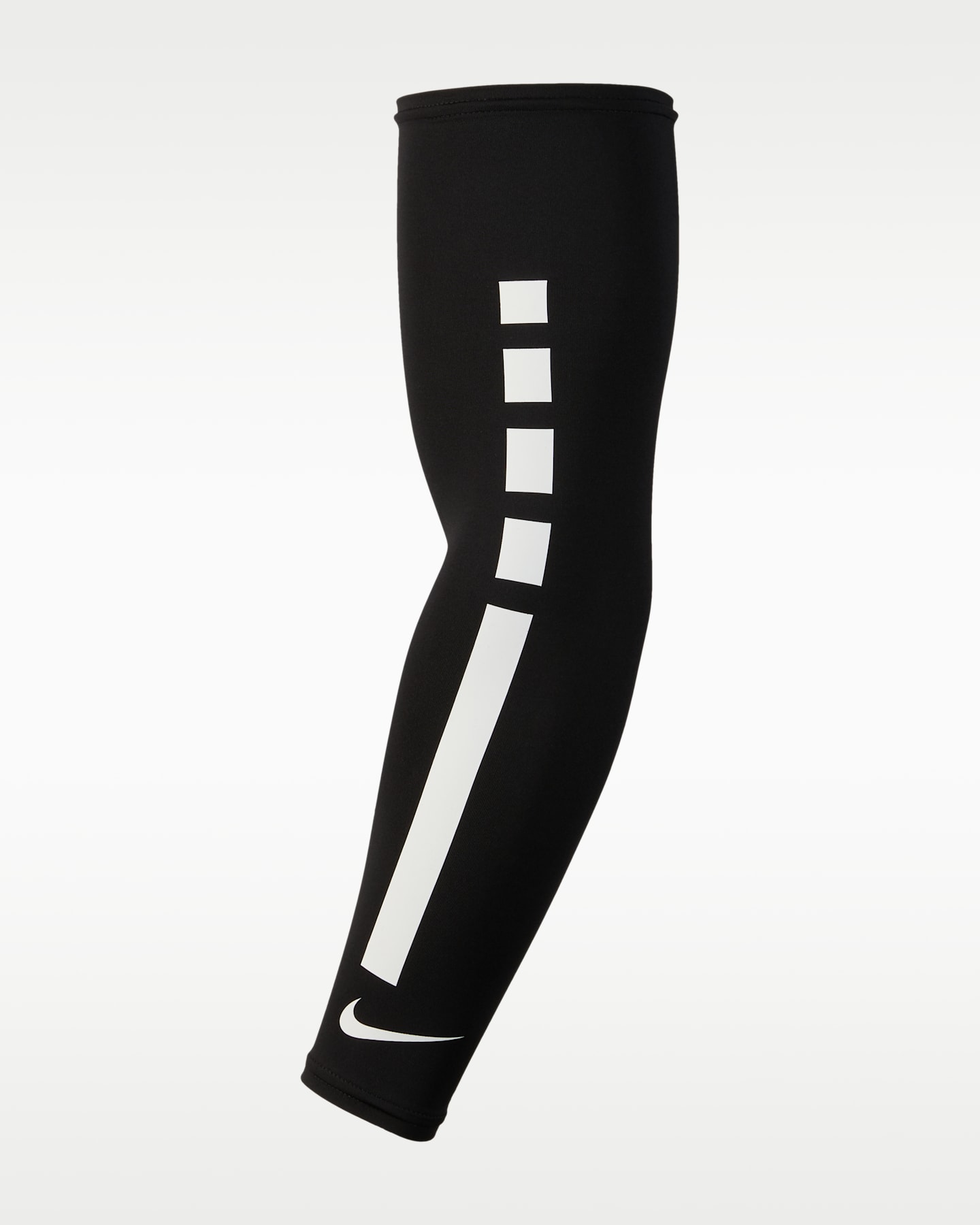 Рукава Nike Pro Elite 2.0, цвет: Чёрный / Белый — фото 2