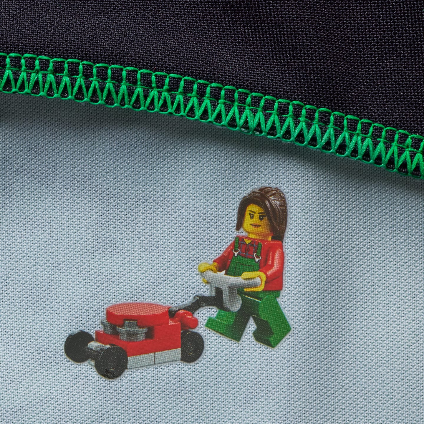 Детский топ Nike x LEGO® Collection Goalkeeper Jersey, цвет: Чёрный — фото 8