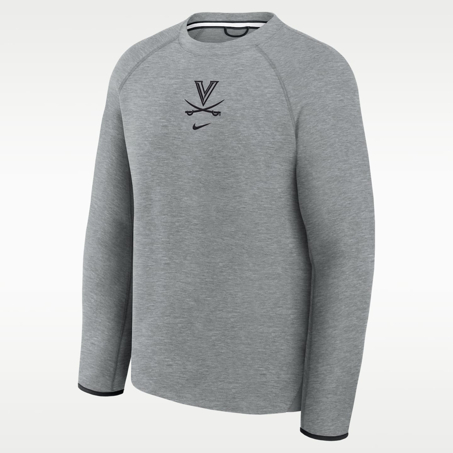 Мужская толстовка Nike Virginia Tech Fleece College Soccer, цвет: Серый