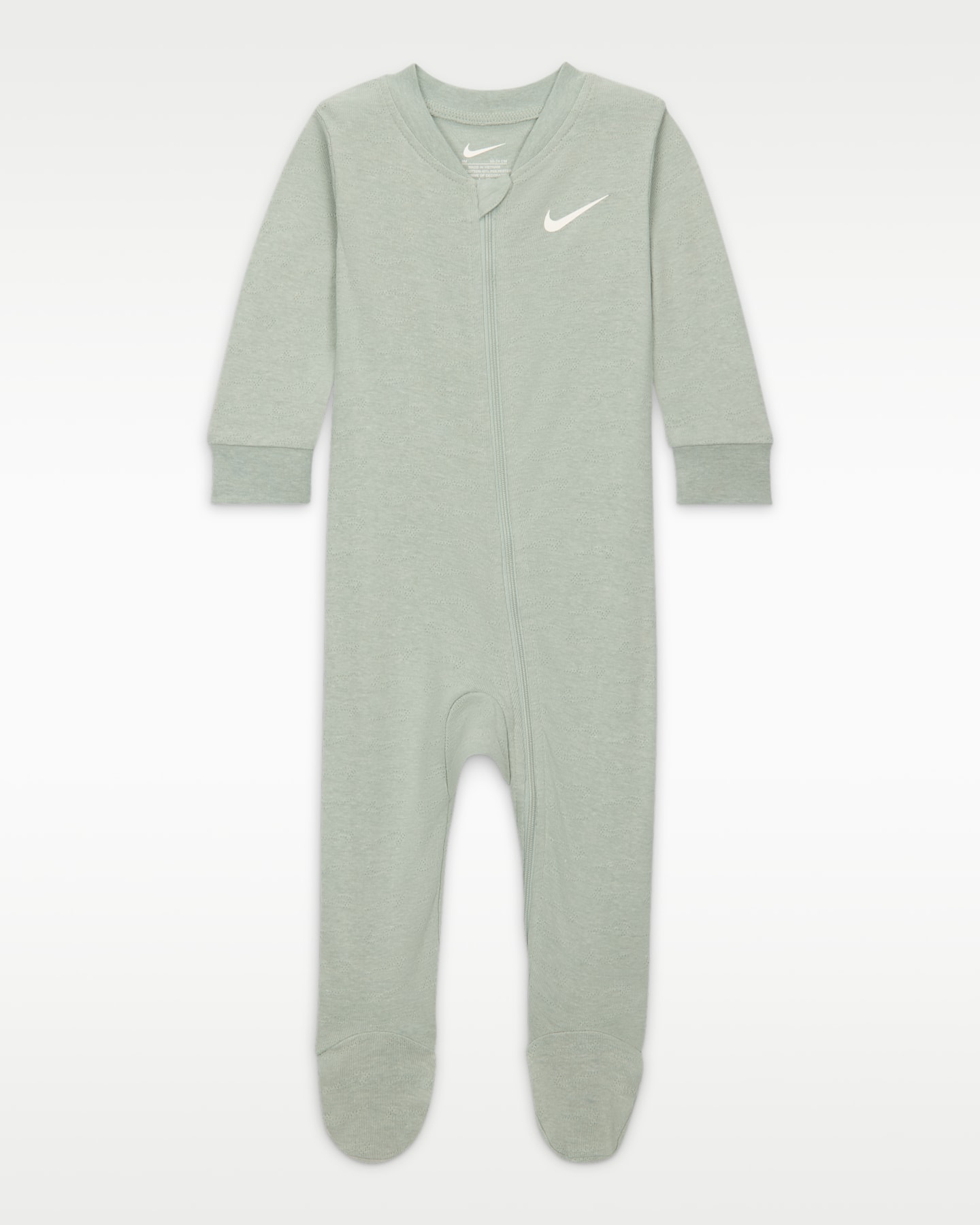 Комбинезон Nike Essentials Baby Pointelle Coverall для малышей, цвет: Серый — фото 4