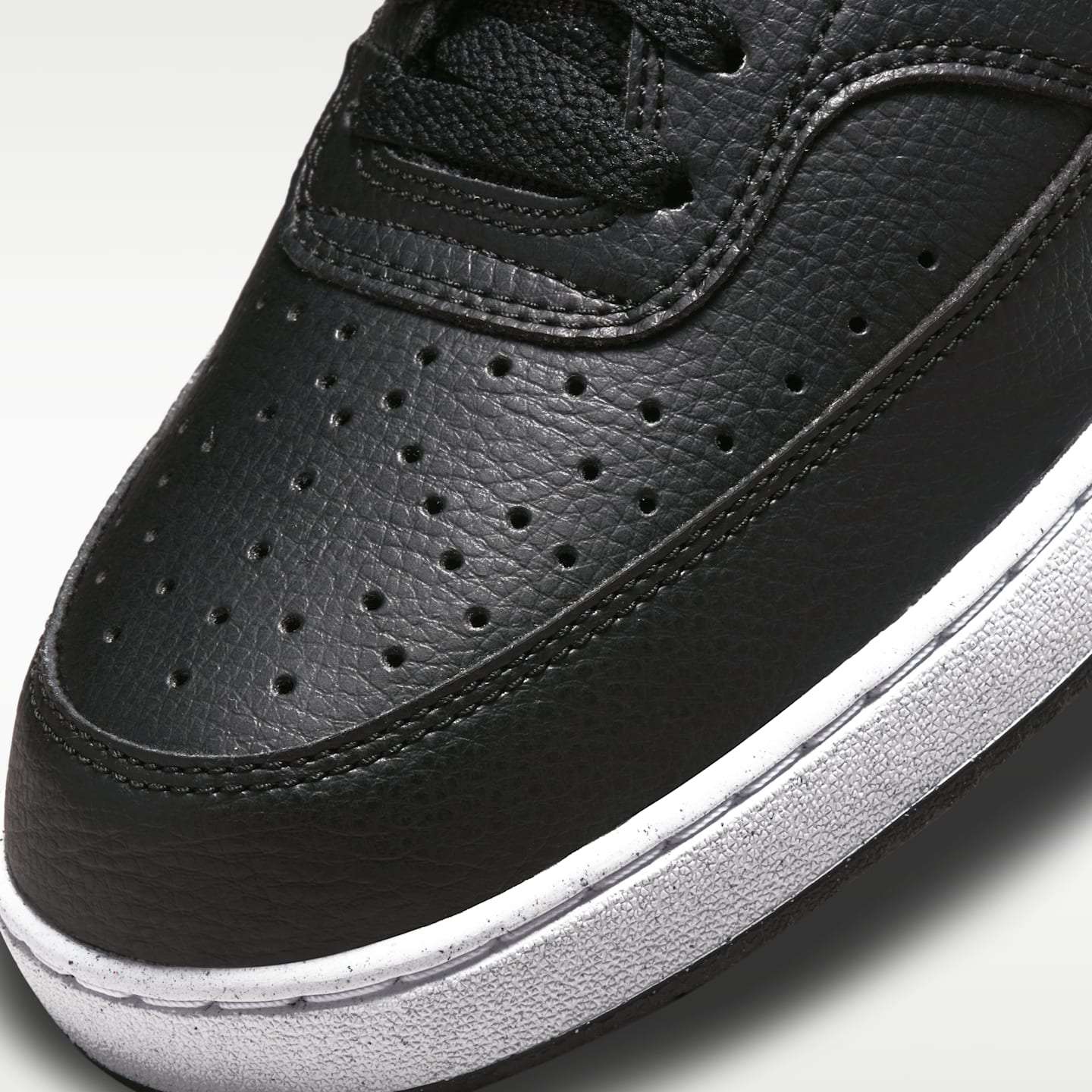 Мужские кроссовки Nike Court Vision Mid Next Nature, цвет: Чёрный / Белый — фото 8
