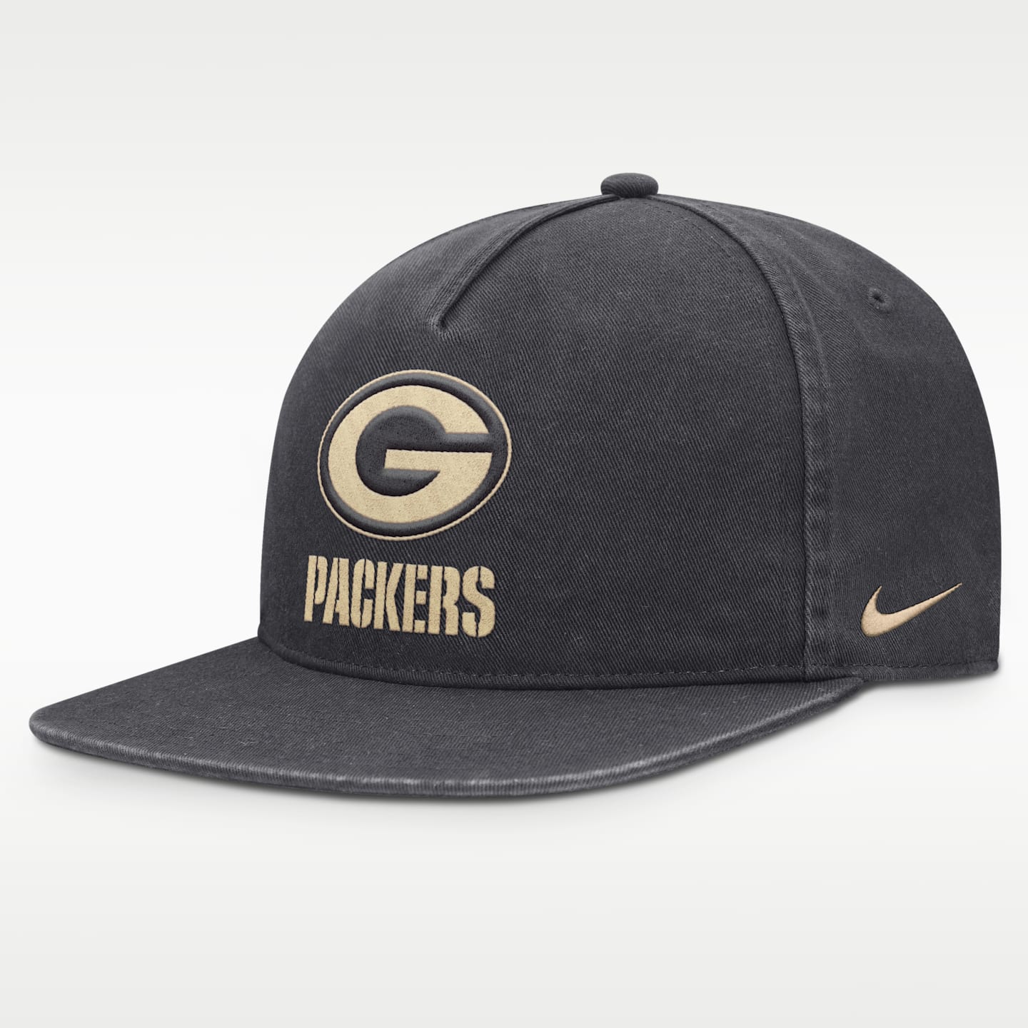 Мужская бейсболка Nike Green Bay Packers Pro NFL, цвет: Антрацитовый — фото 1