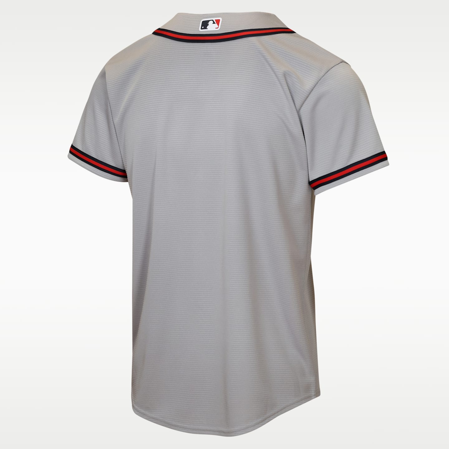 Детский топ Nike Atlanta Braves Baseline Replica Team Jersey, цвет: Серый — фото 2