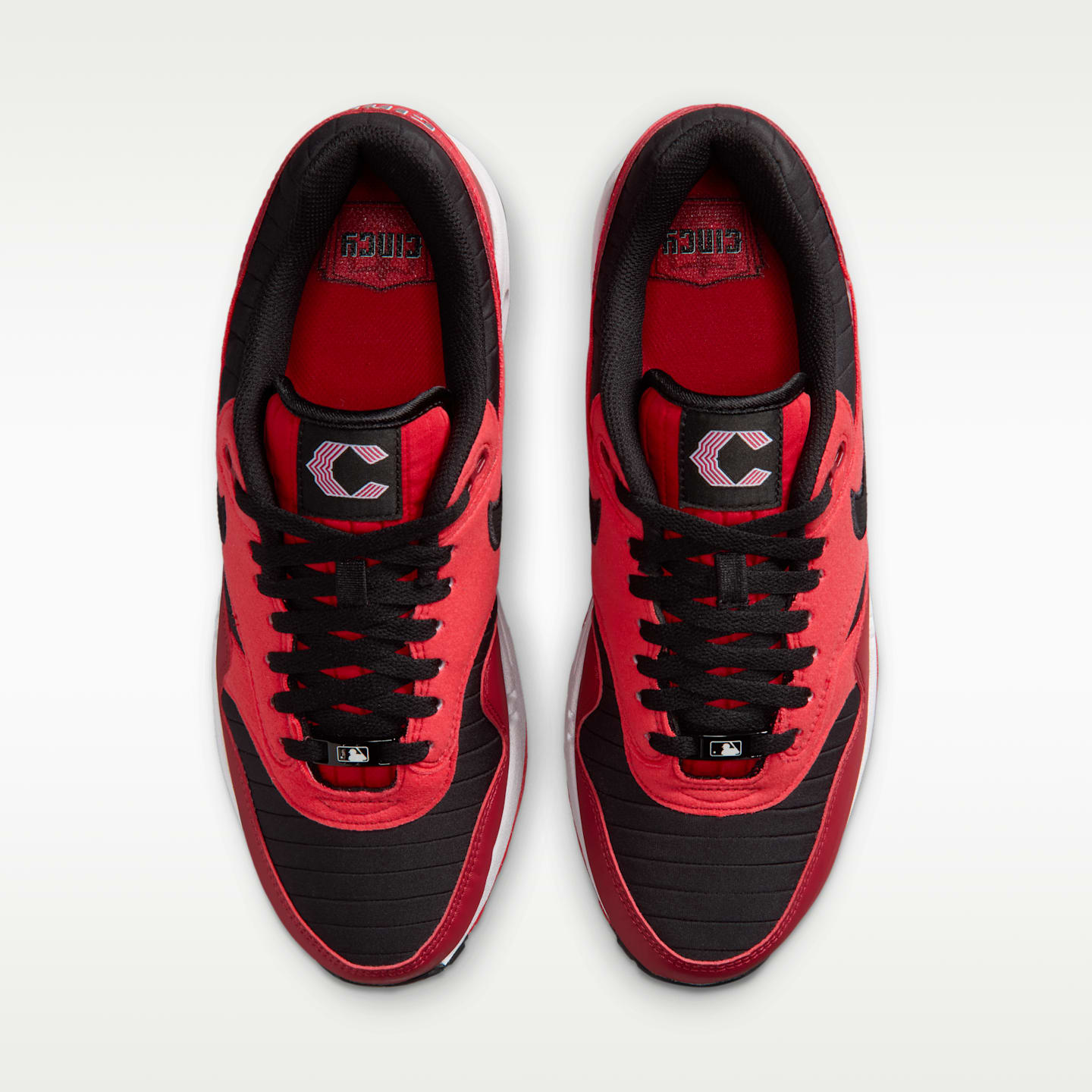 Мужские кроссовки Nike Air Max 1 "Reds", цвет: Красный / Белый — фото 4