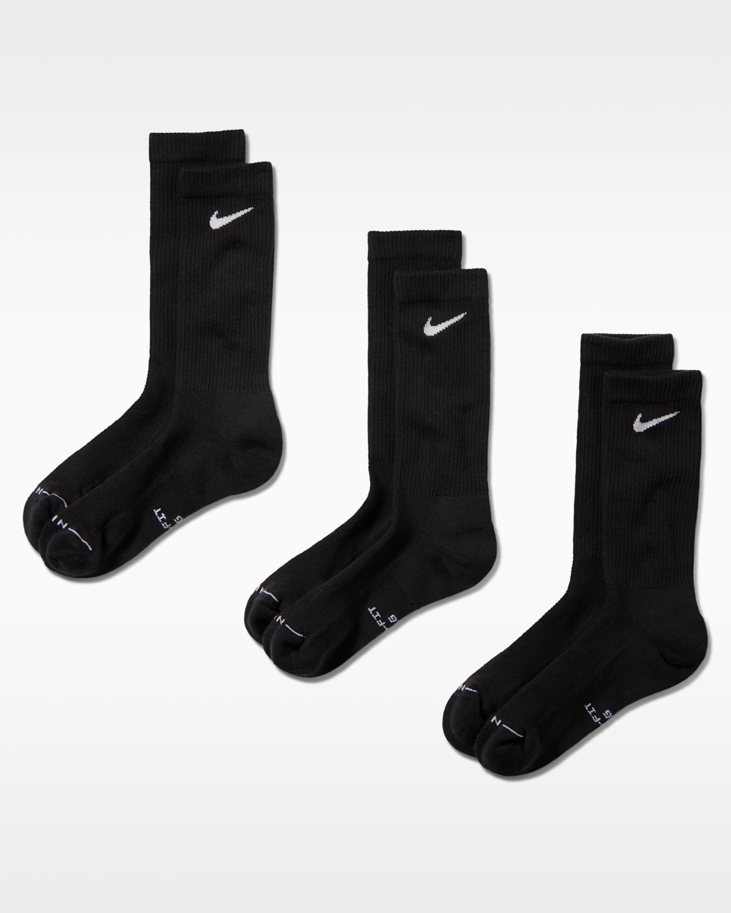 Носки Everyday Elevated для мужчин, 3 шт. — Nike, цвет: Чёрный — фото 7