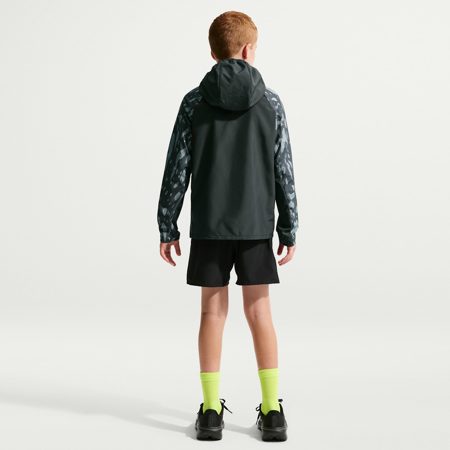 Детская куртка Nike Miler Repel с УФ-защитой, цвет: Чёрный — фото 5