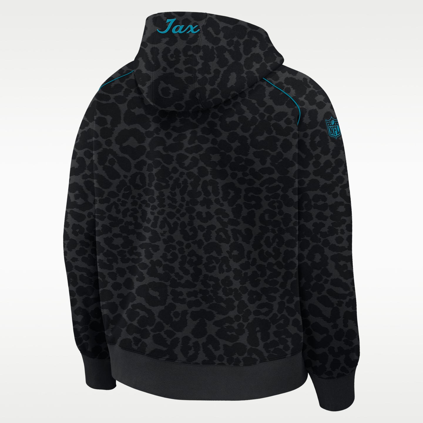 Мужское худи Nike Jacksonville Jaguars Rivalries Collection Air NFL Pullover, цвет: Чёрный — фото 2