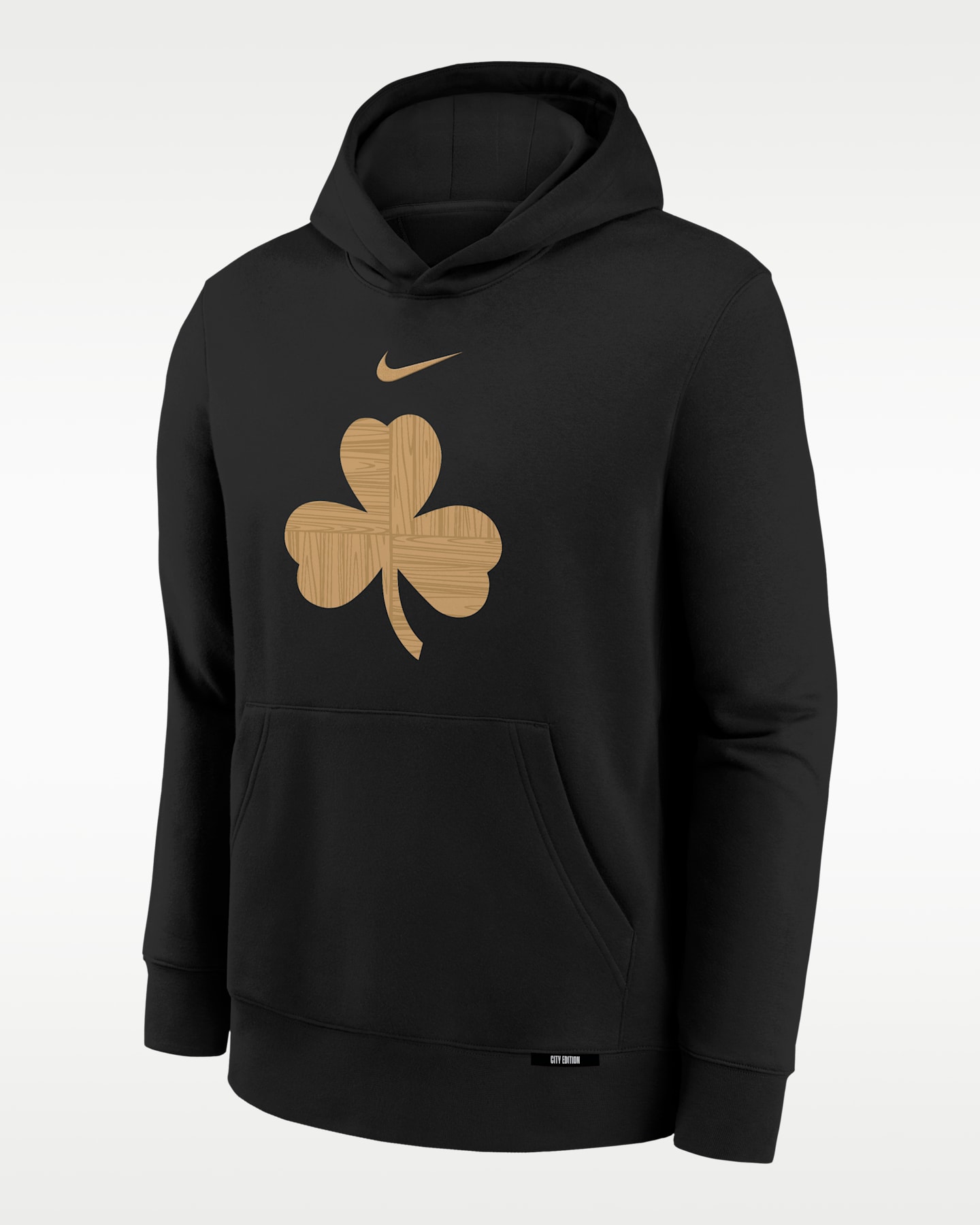 Детское флисовое худи Memphis Grizzlies Club Fleece City Edition Nike, цвет: Чёрный — фото 3