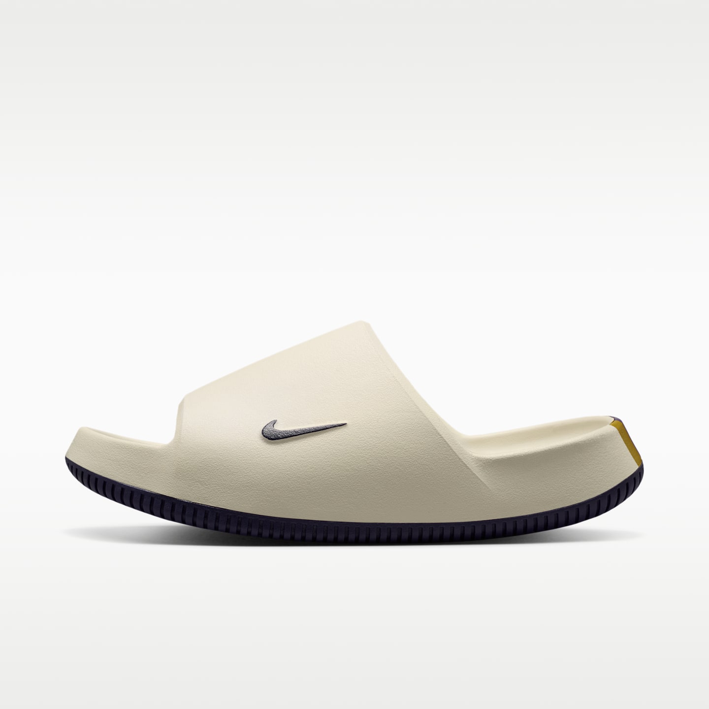 Мужские сандалии Nike Calm (Baltimore Ravens) NFL, цвет: Молочный / Орхидея — фото 2
