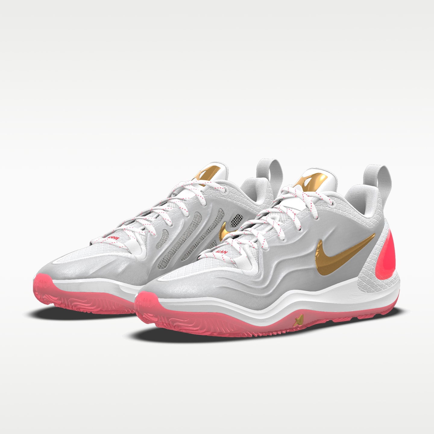 Кроссовки Nike A'Two By Allisha Gray A'ja Wilson Custom Basketball, цвет: Разноцветный — фото 2