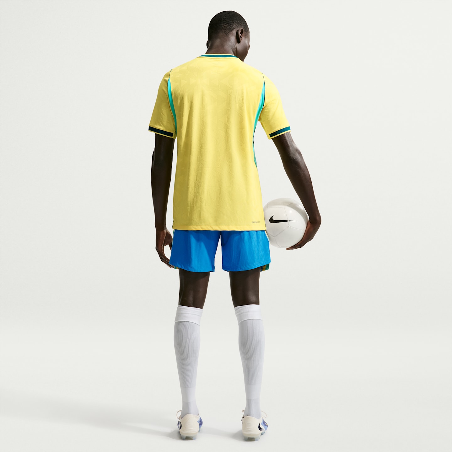 Мужское футбольное джерси Nike Brazil National Team 2026 Match Home Aero-FIT, цвет: Бирюзовый — фото 5