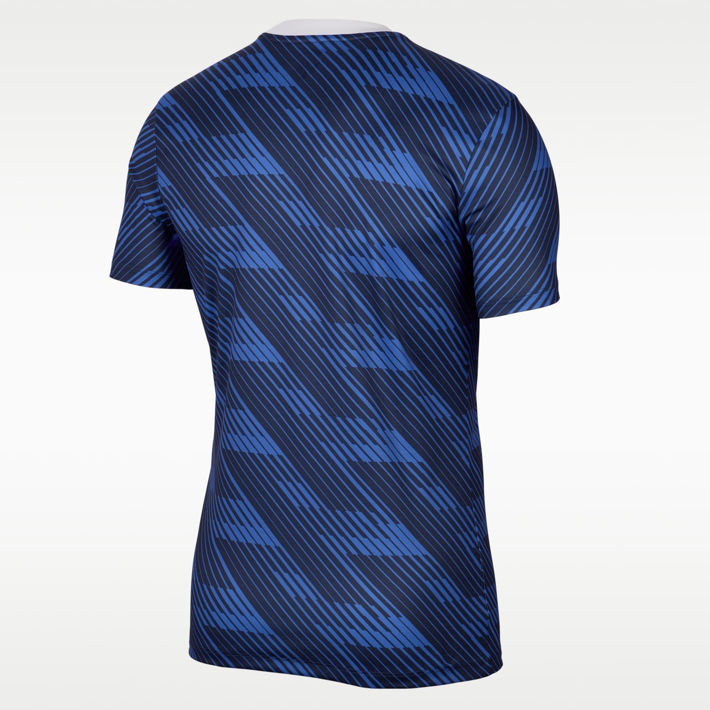 Мужская футболка болельщика Nike FFF с коротким рукавом, цвет: Королевский синий / Синий — фото 2
