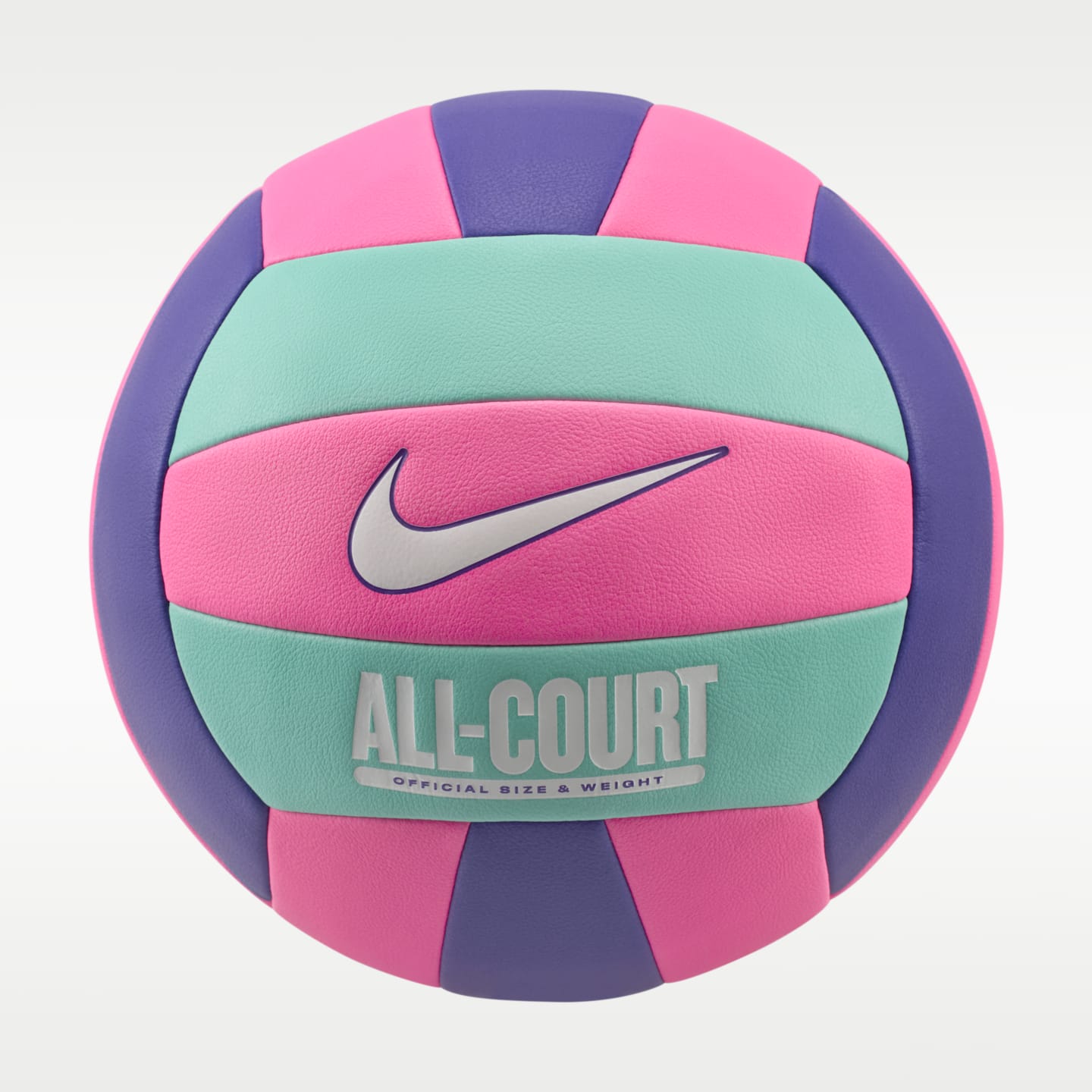 Мяч Nike All-Court Volleyball, цвет: Розовый / Фиолетовый — фото 1