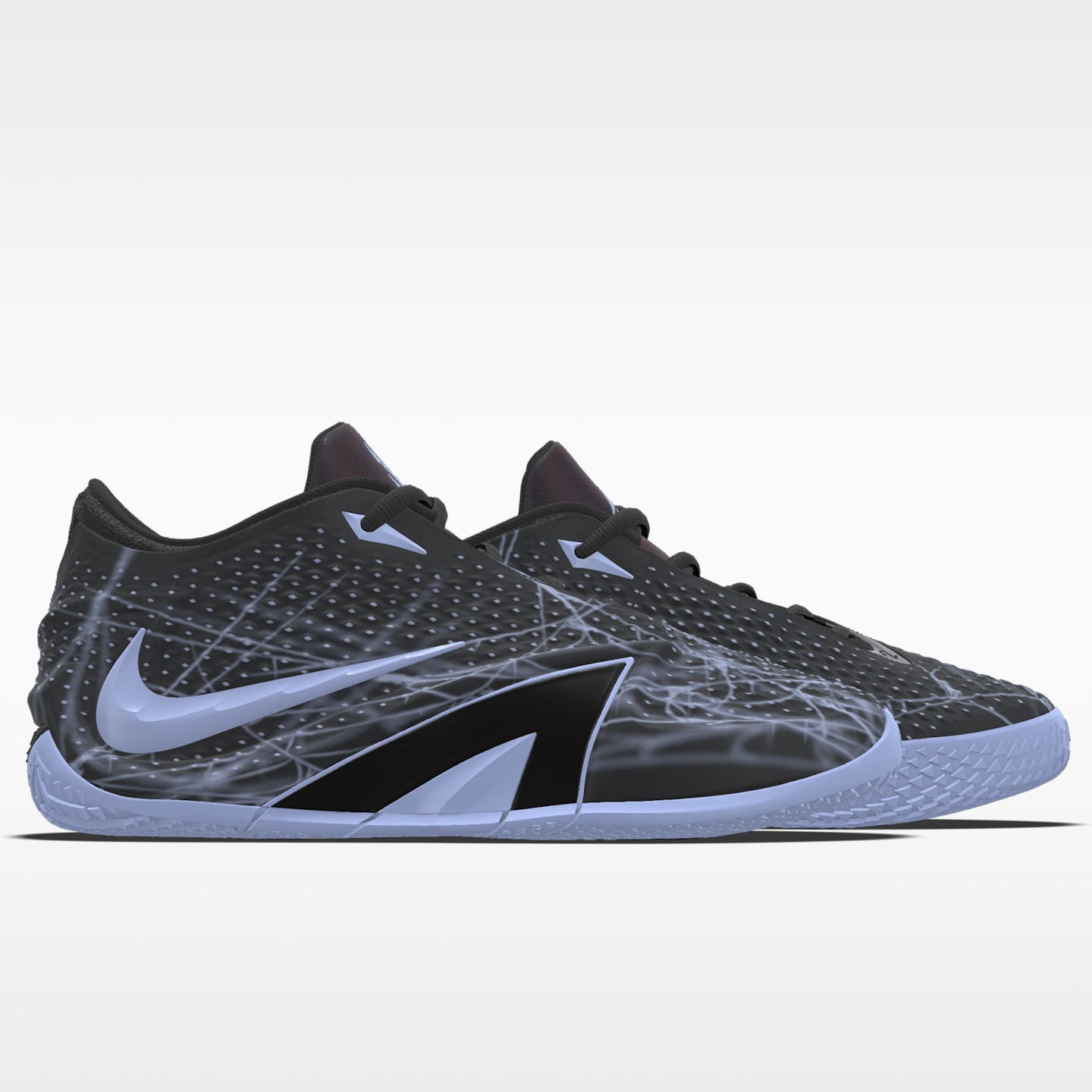 Мужские кроссовки Nike Ja 4 By You Custom Basketball, цвет: Разноцветный — фото 7