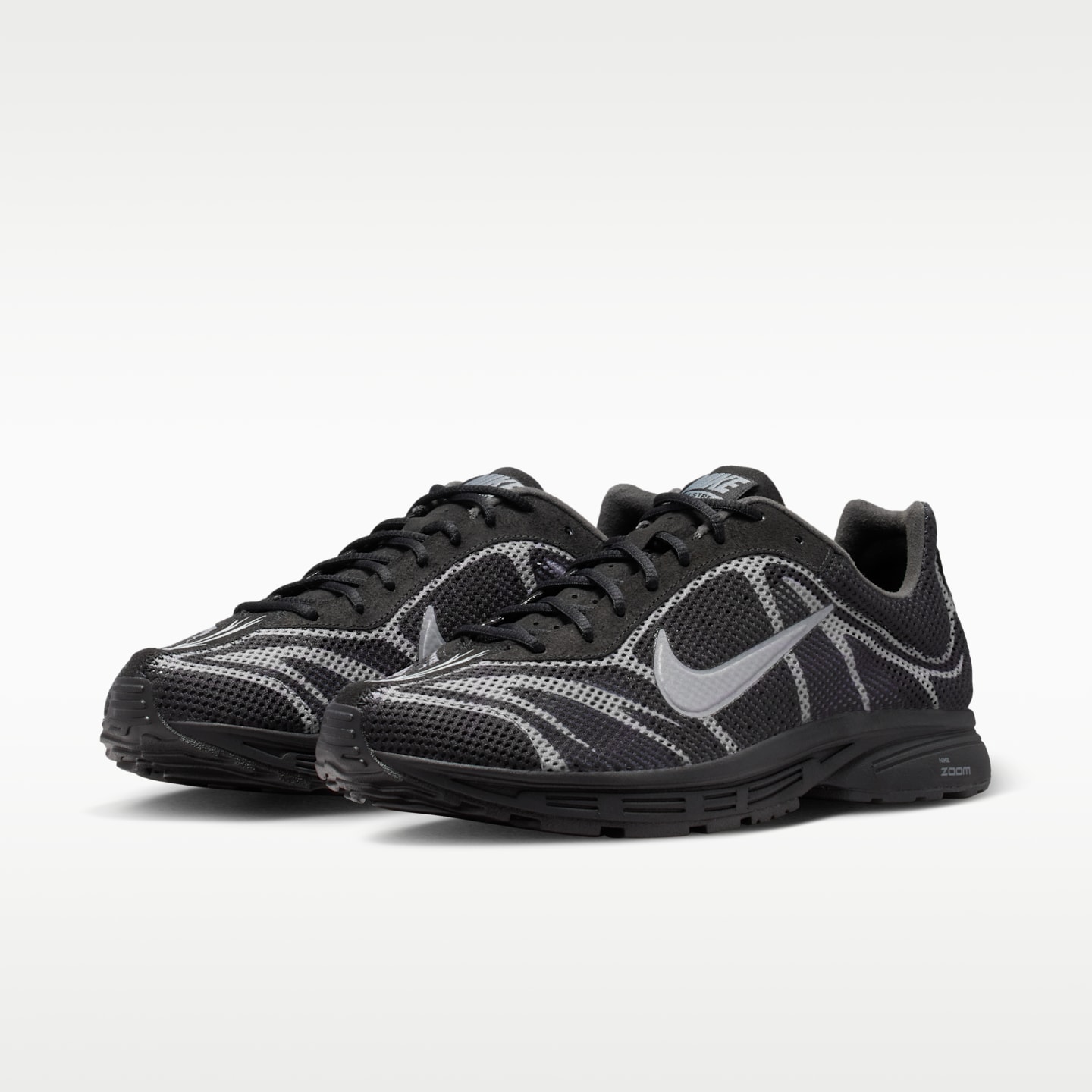 Женские кроссовки Nike Zoom Streak 3, цвет: Чёрный / Дымчатый серый — фото 5
