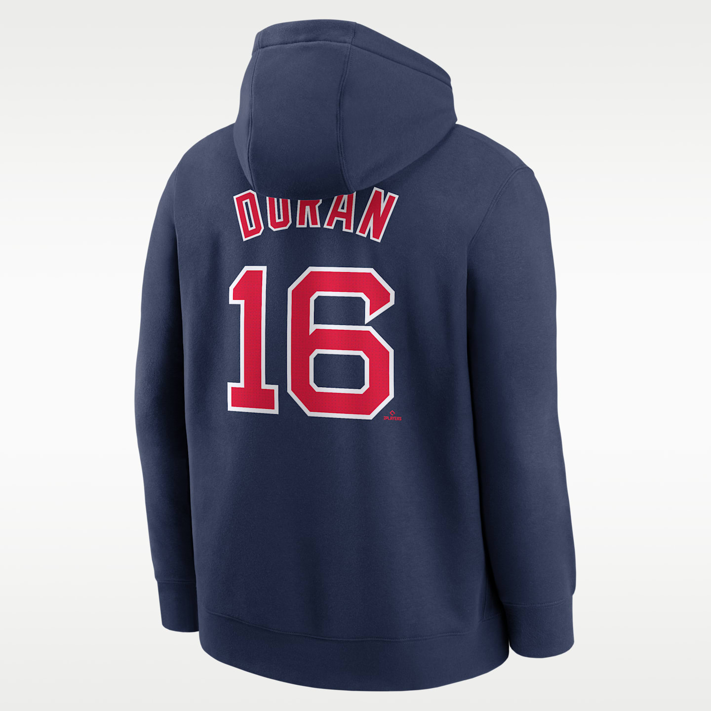 Мужское худи Nike Jarren Duran Boston Red Sox Club MLB Pullover, цвет: Синий — фото 2