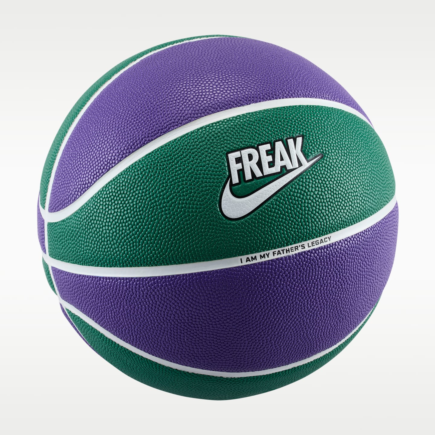 Мяч Nike Giannis All Court 8P Basketball, цвет: Фиолетовый — фото 2